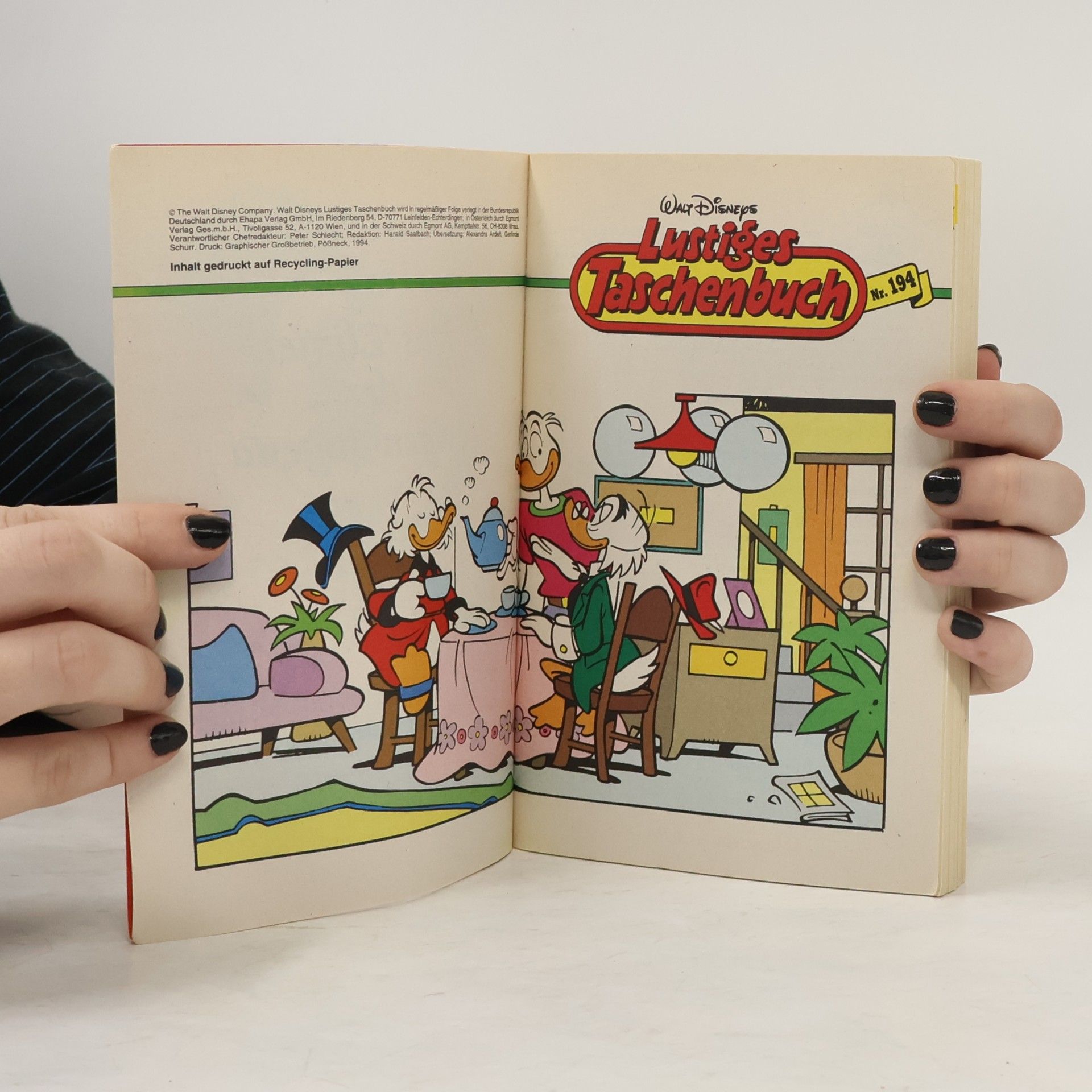 Walt Disney Lustiges Taschenbuch 194. Das Elixir der ewigen Jugend