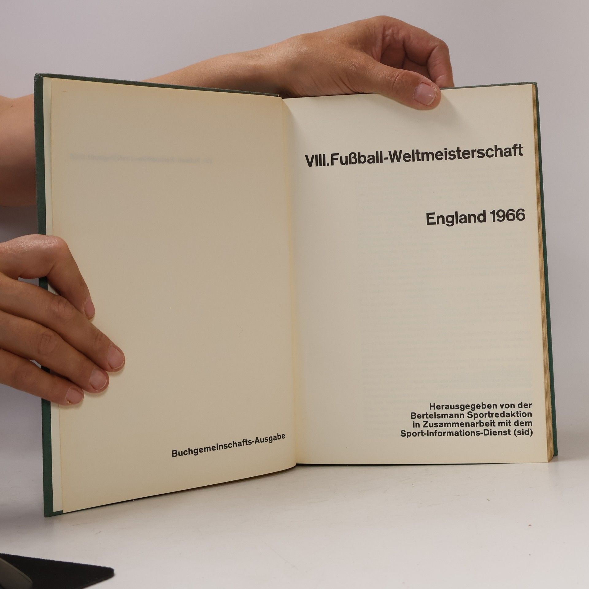 Autorenkollektiv VIII. Fußball-Weltmeisterschaft England 1966