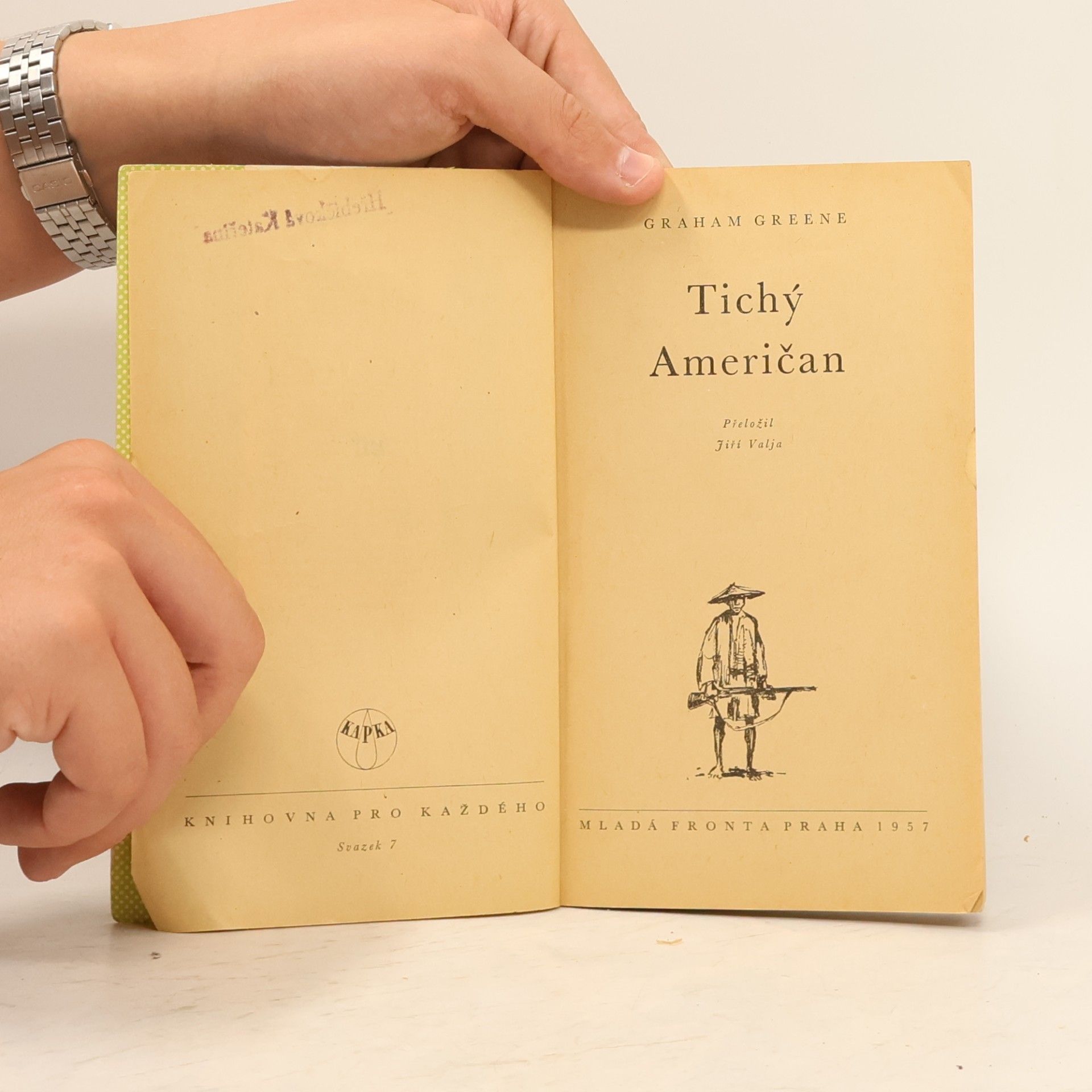 Graham Greene Tichý Američan