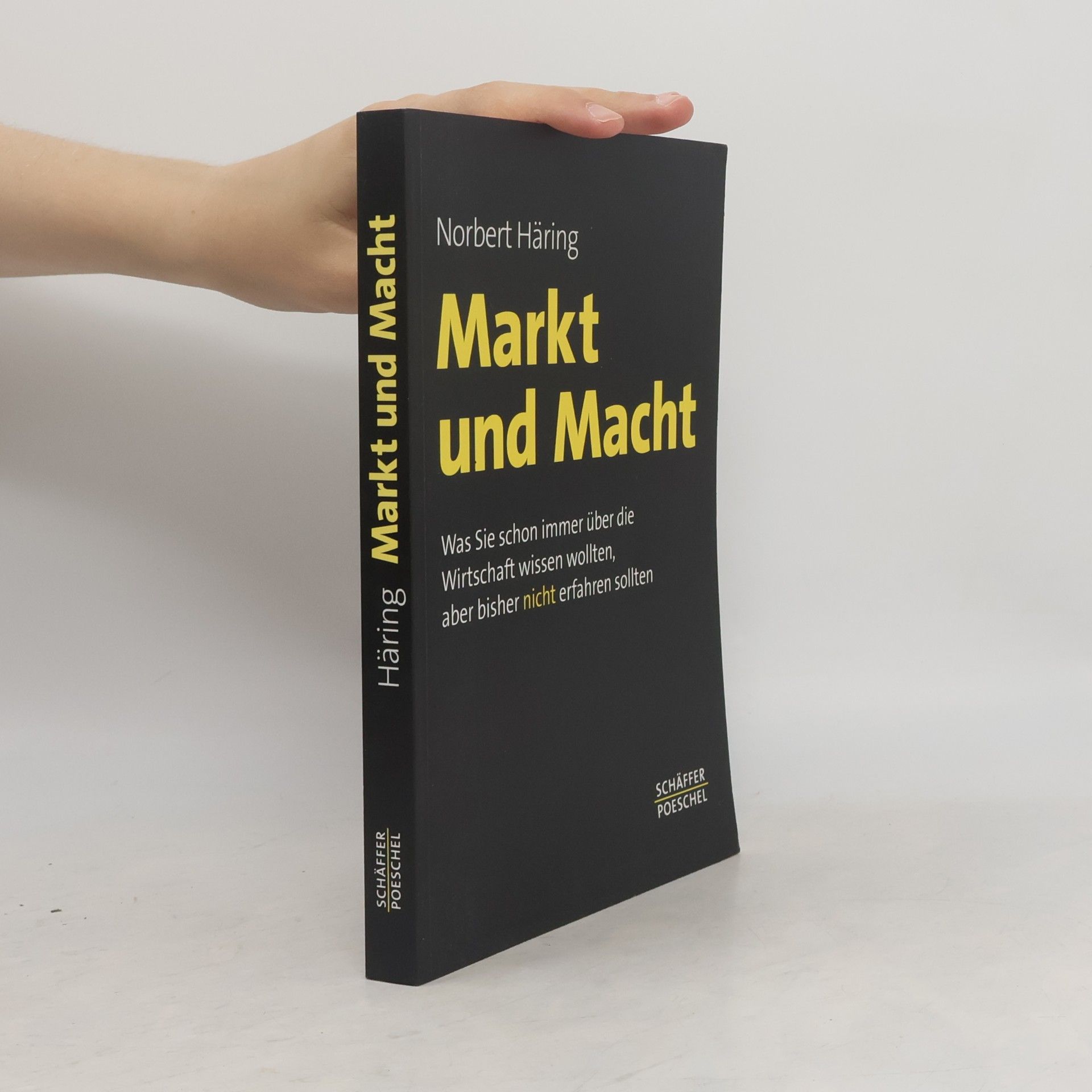 Norbert Häring Markt und Macht