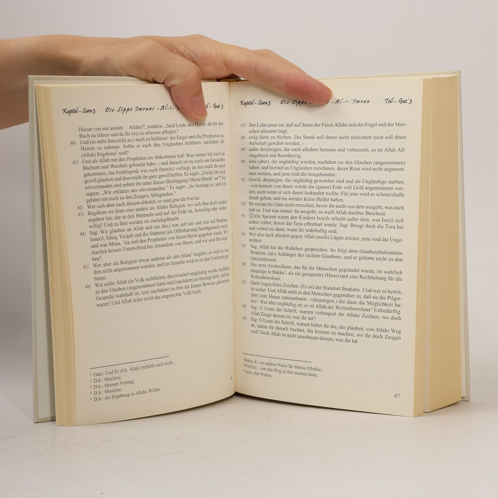 Autorenkollektiv Die ungefähre Bedeutung des Al Qur'an Al Karim in deutscher Sprache