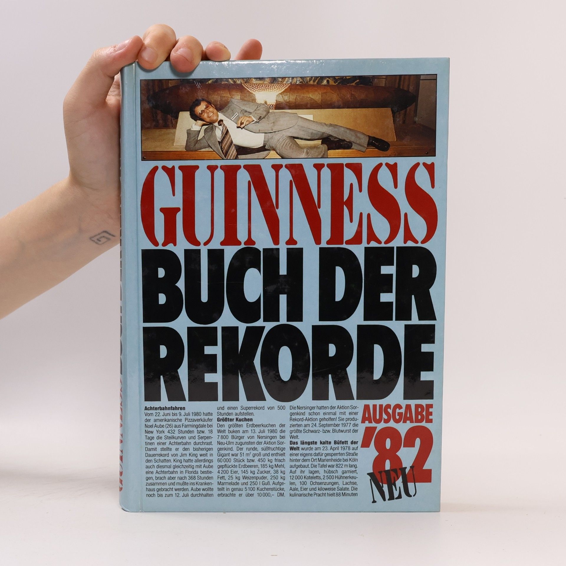 Kolektív autorov Guinness Buch der Rekorde 82