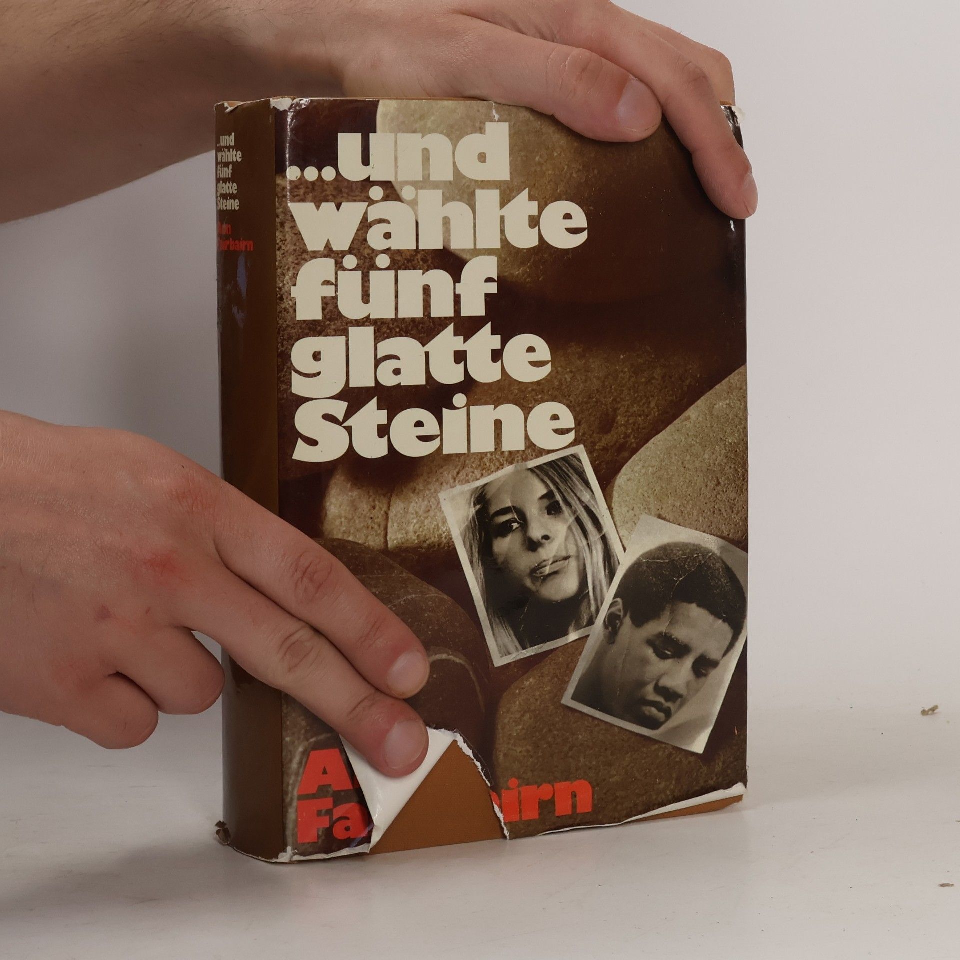 Ann Fairbairn ... und wählte fünf glatte Steine