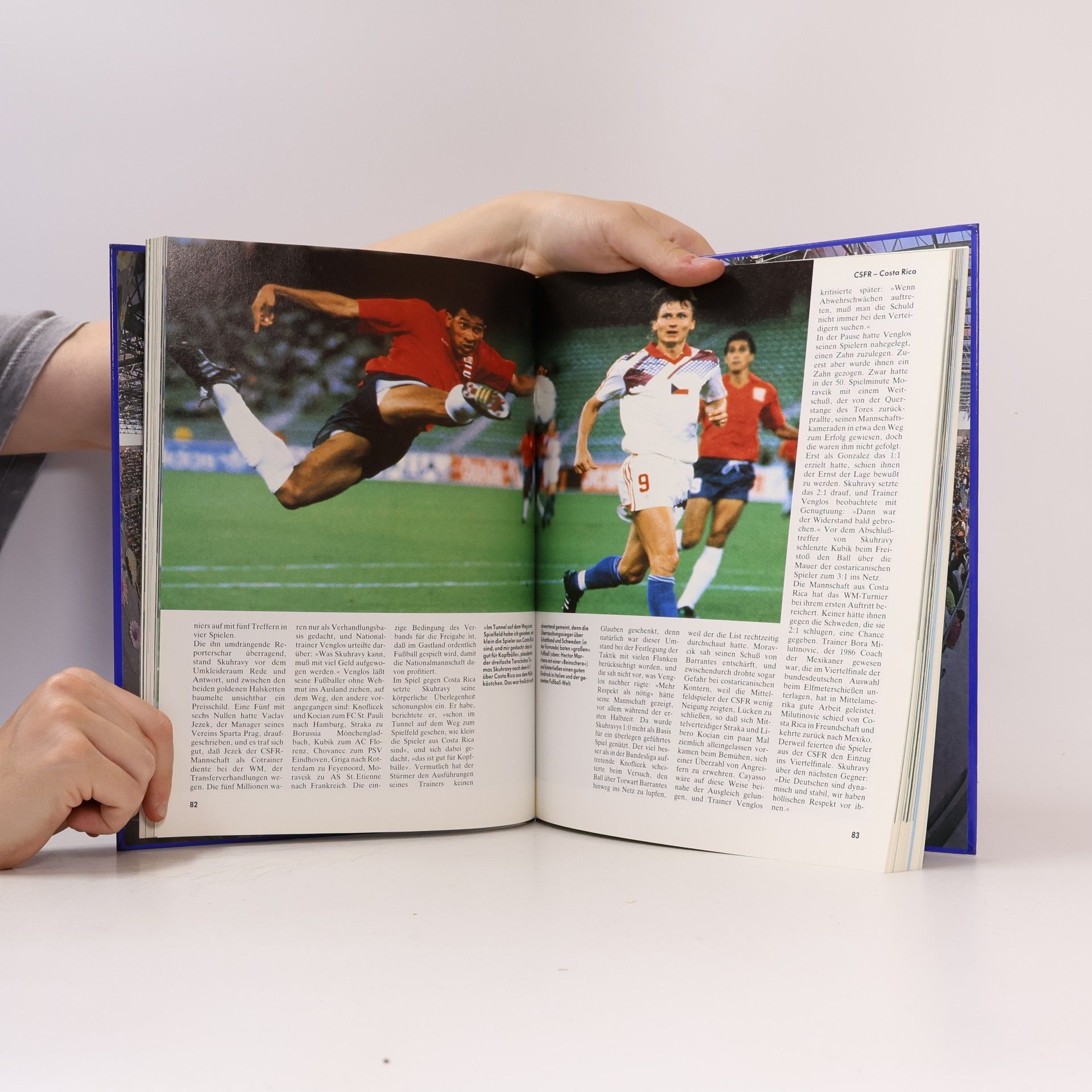 Harry Valerien Fussball WM ’90. Italien