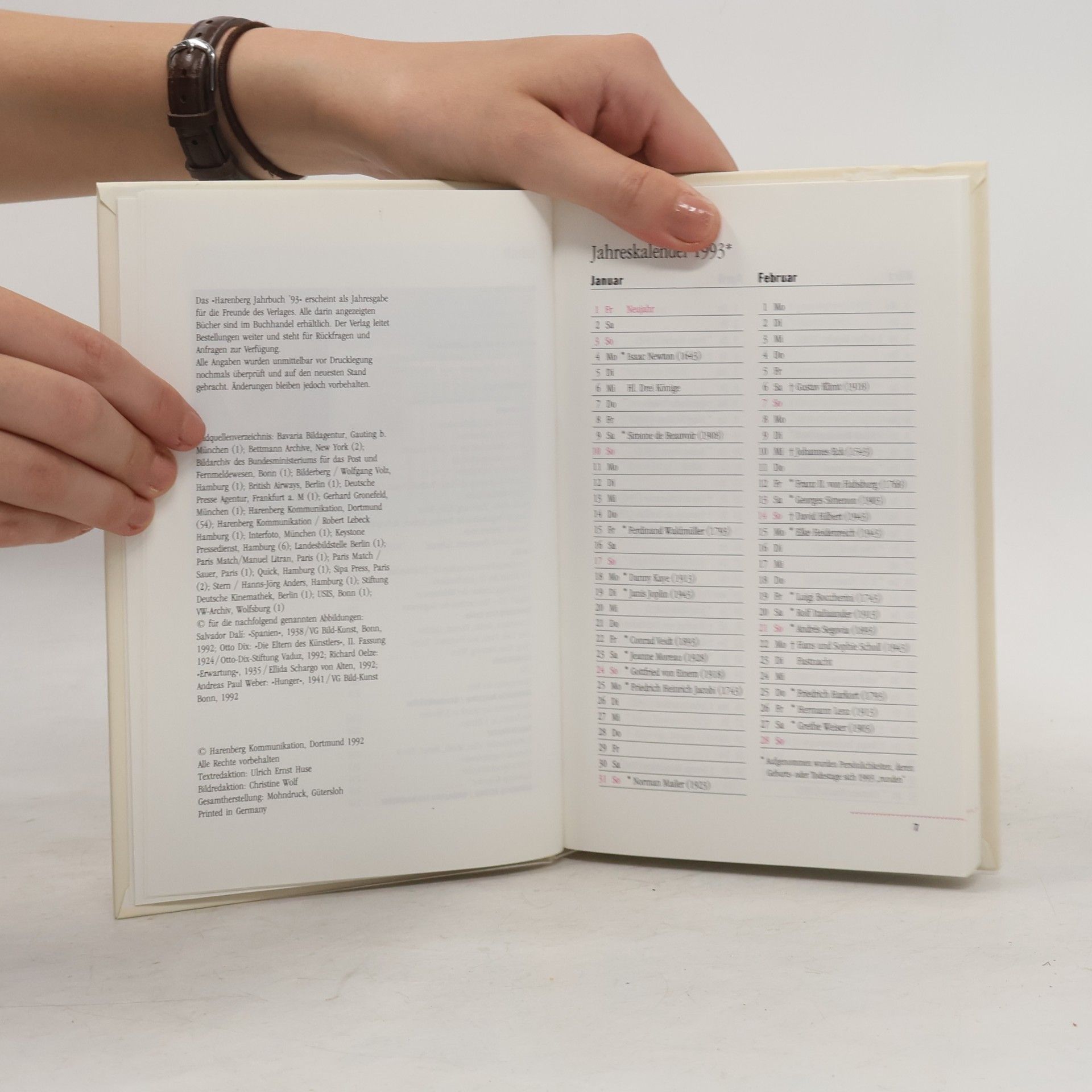 Various authors Harenberg Jahrbuch '93