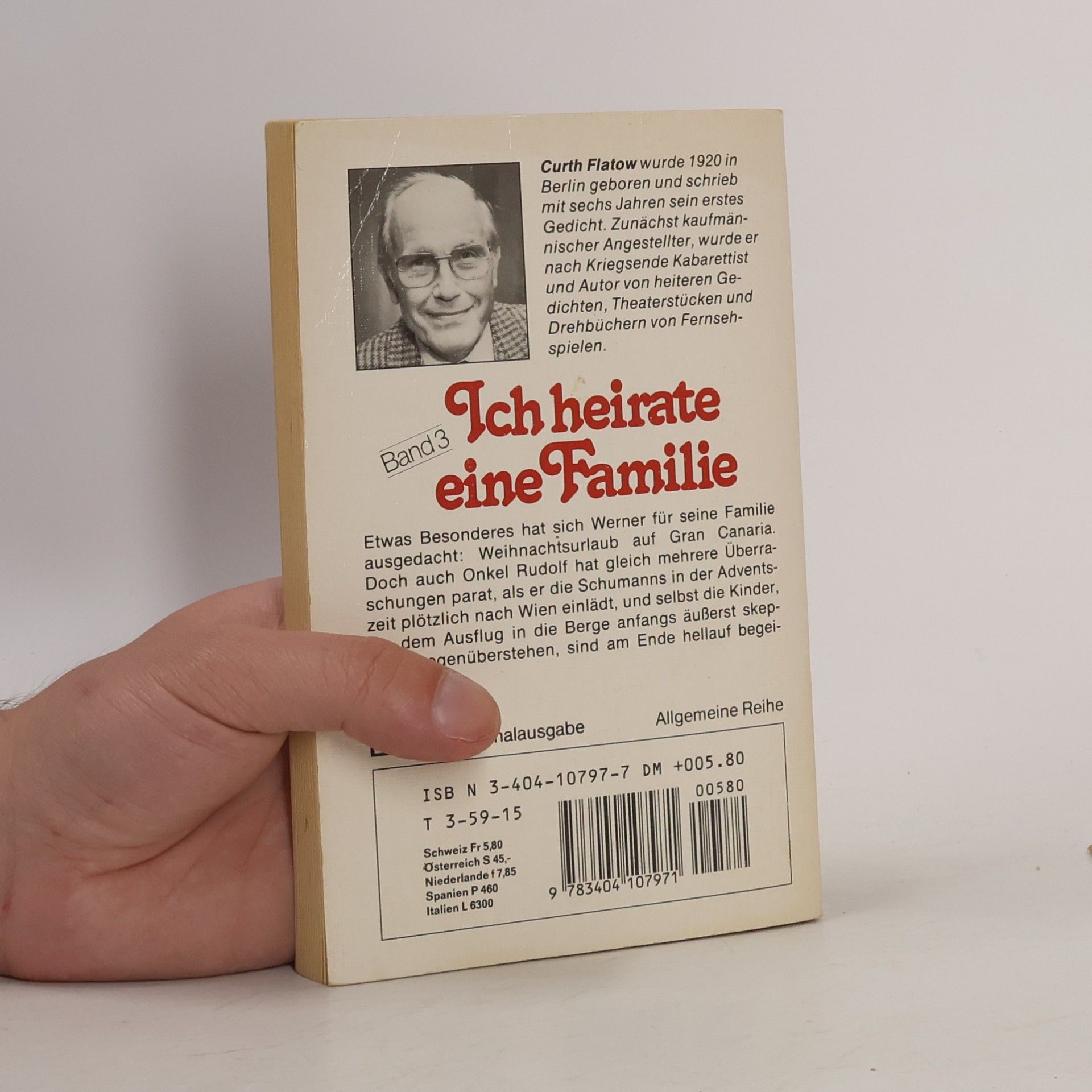 Curth Flatow Ich heirate eine Familie. Bd.3. Schumanns Winterreise