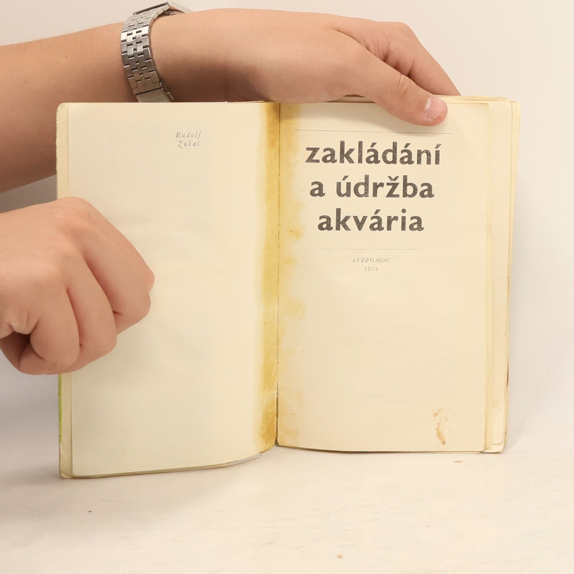 Rudolf Zukal Zakládání a údržba akvária