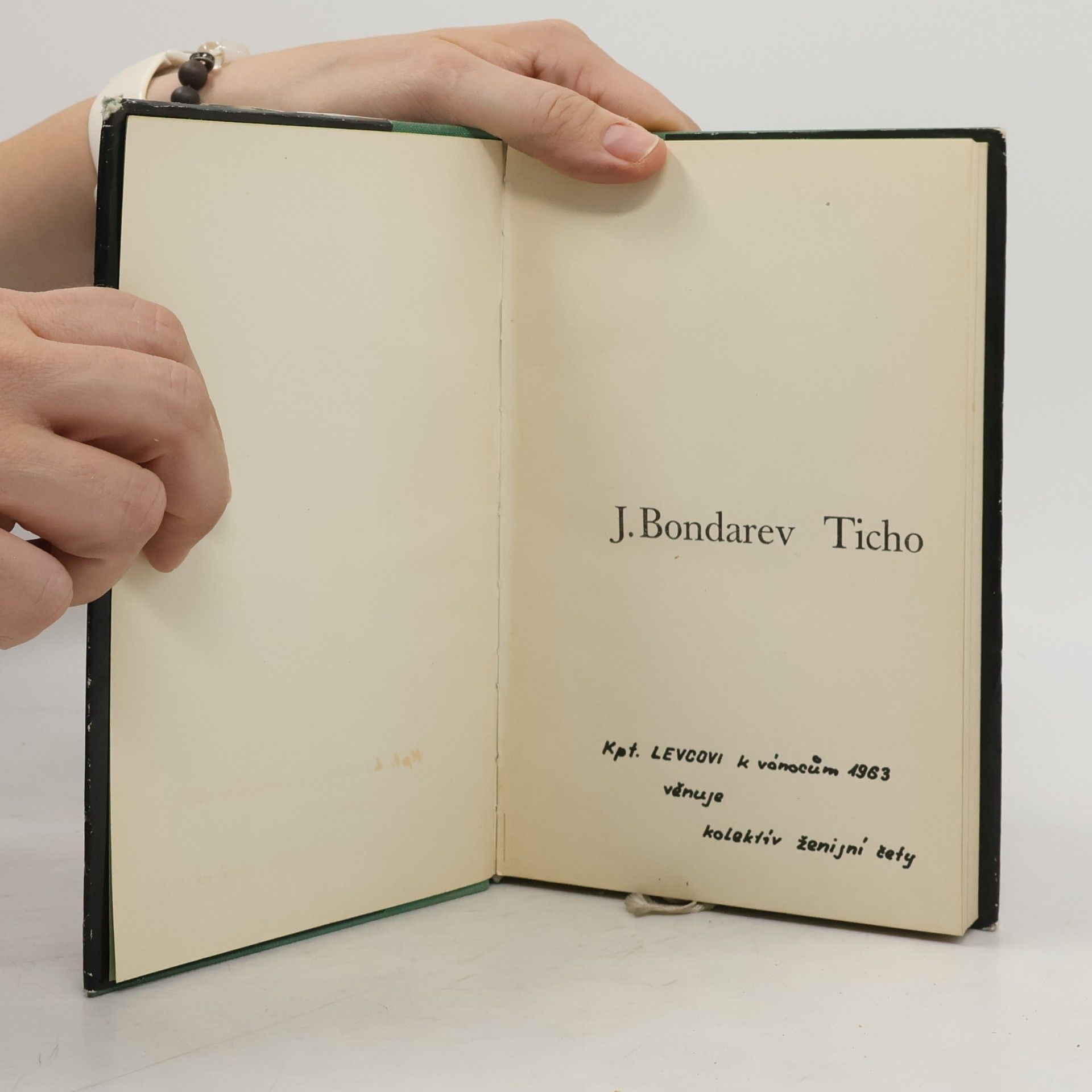 Juri Wassiljewitsch Bondarew Ticho