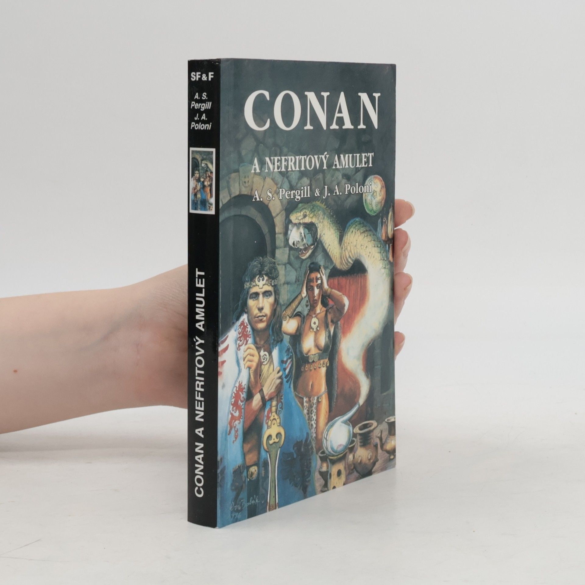 Albert Simon Pergill Conan a nefritový amulet