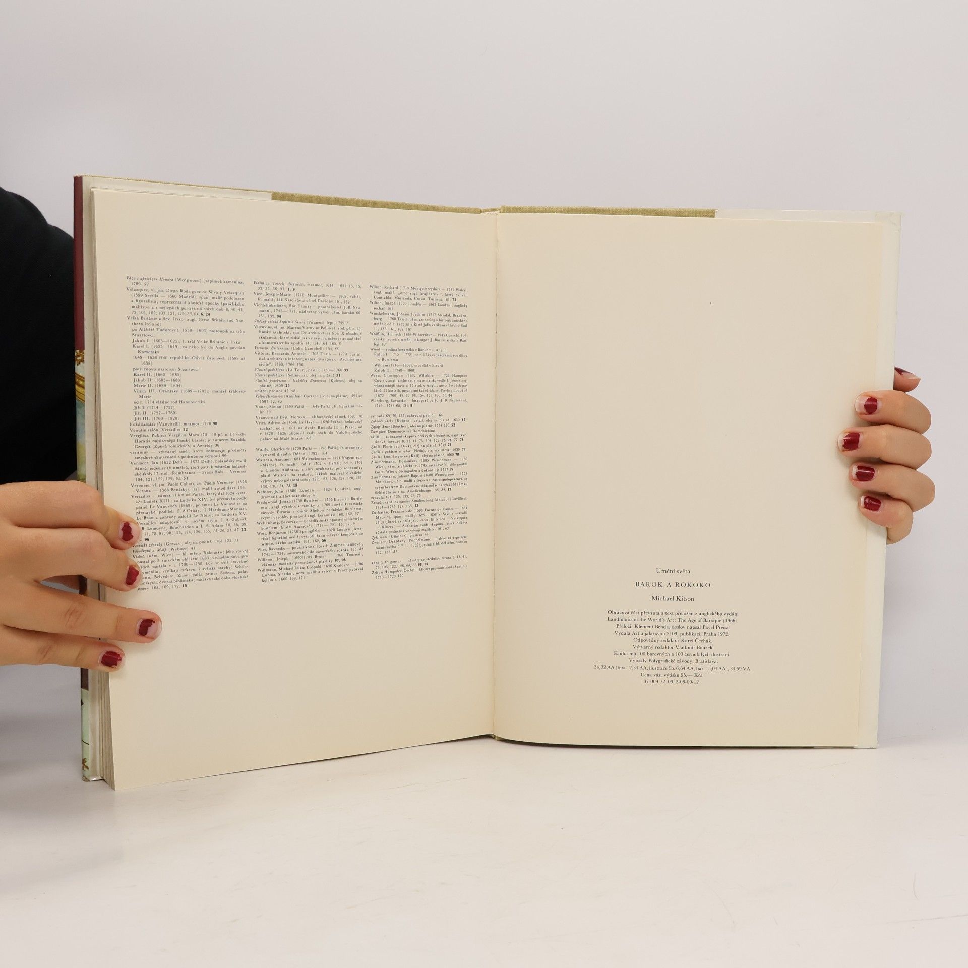 Michael Kitson Barok a rokoko