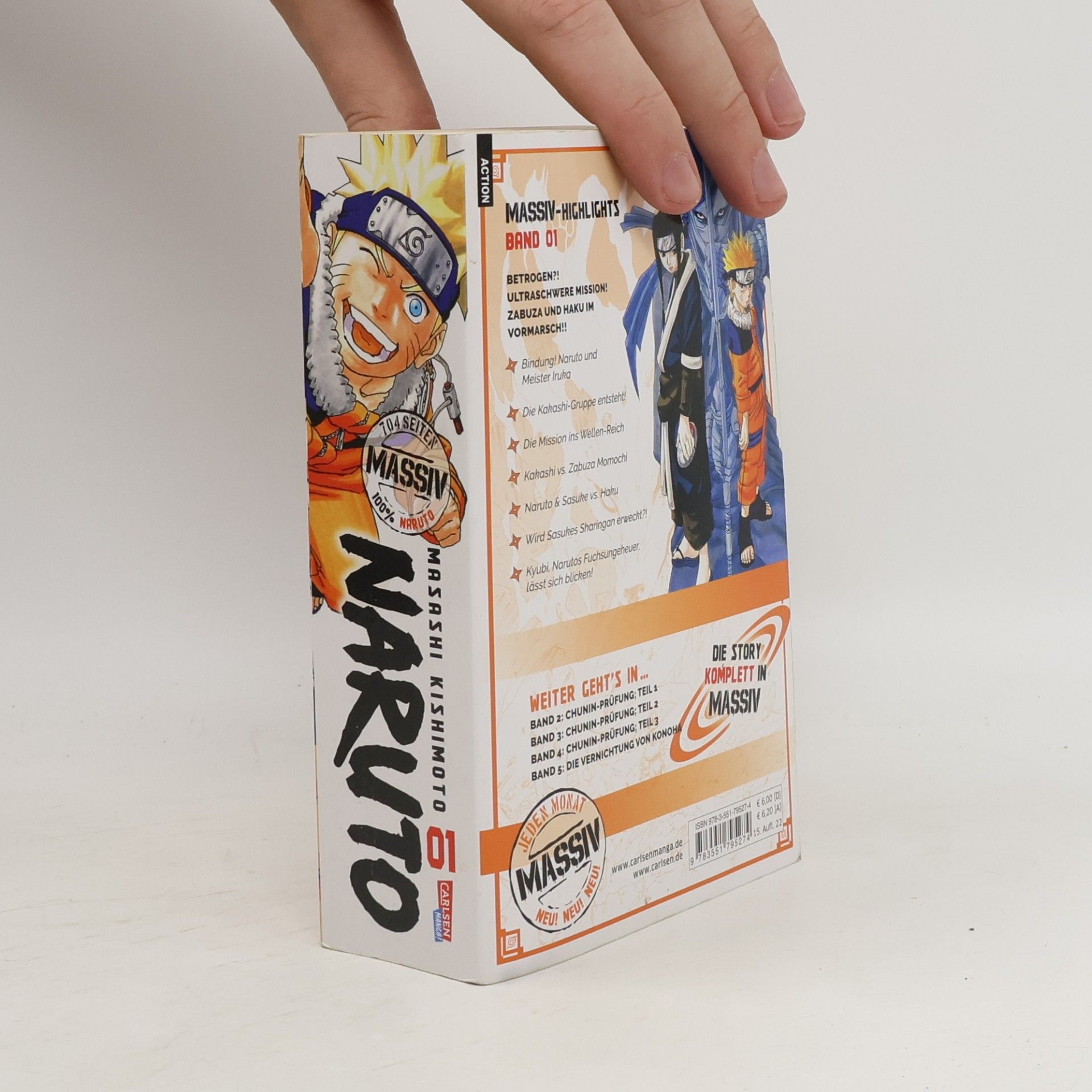 Masashi Kishimoto Naruto Massiv 01