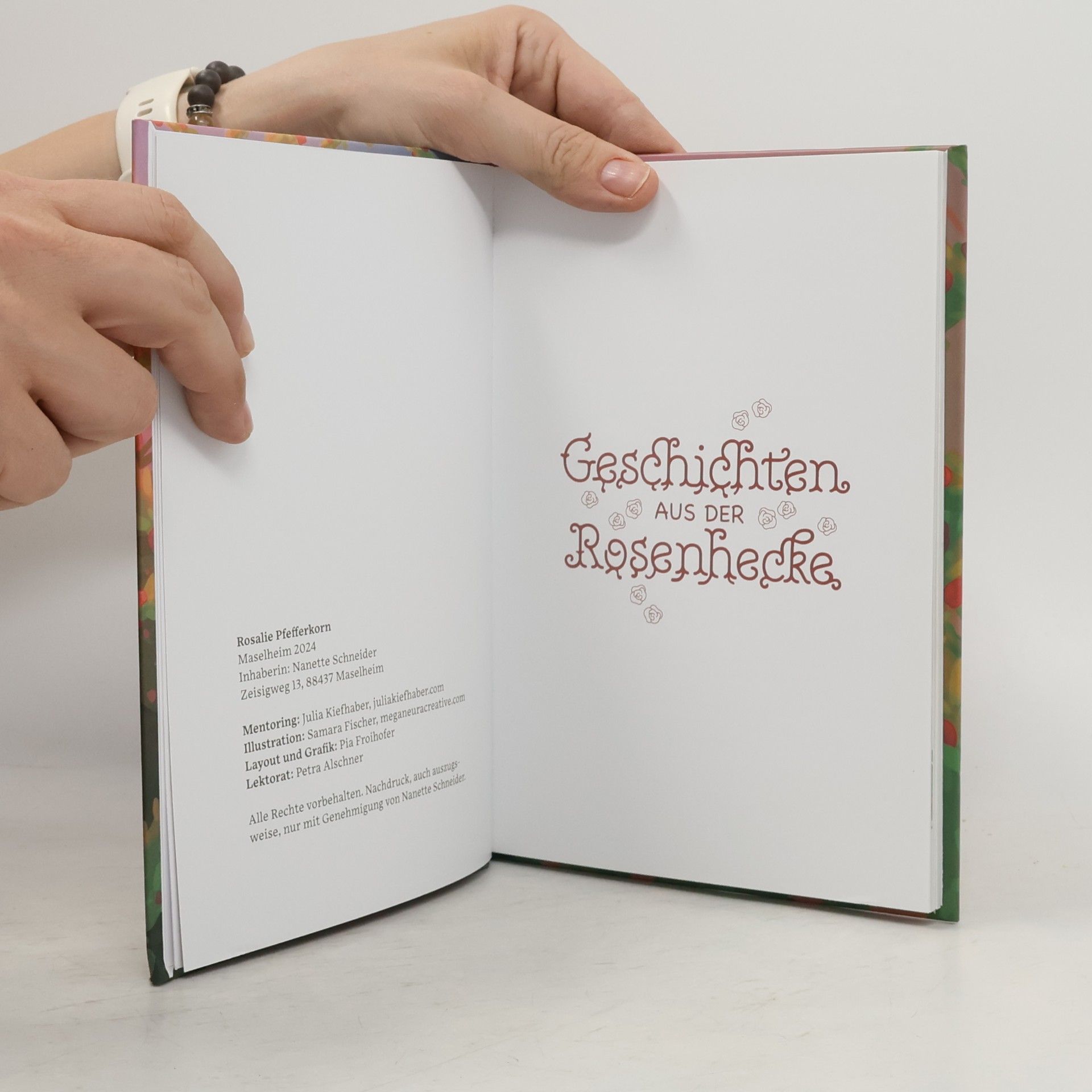 Rosalie Pfefferkorn Geschichten aus der Rosenhecke