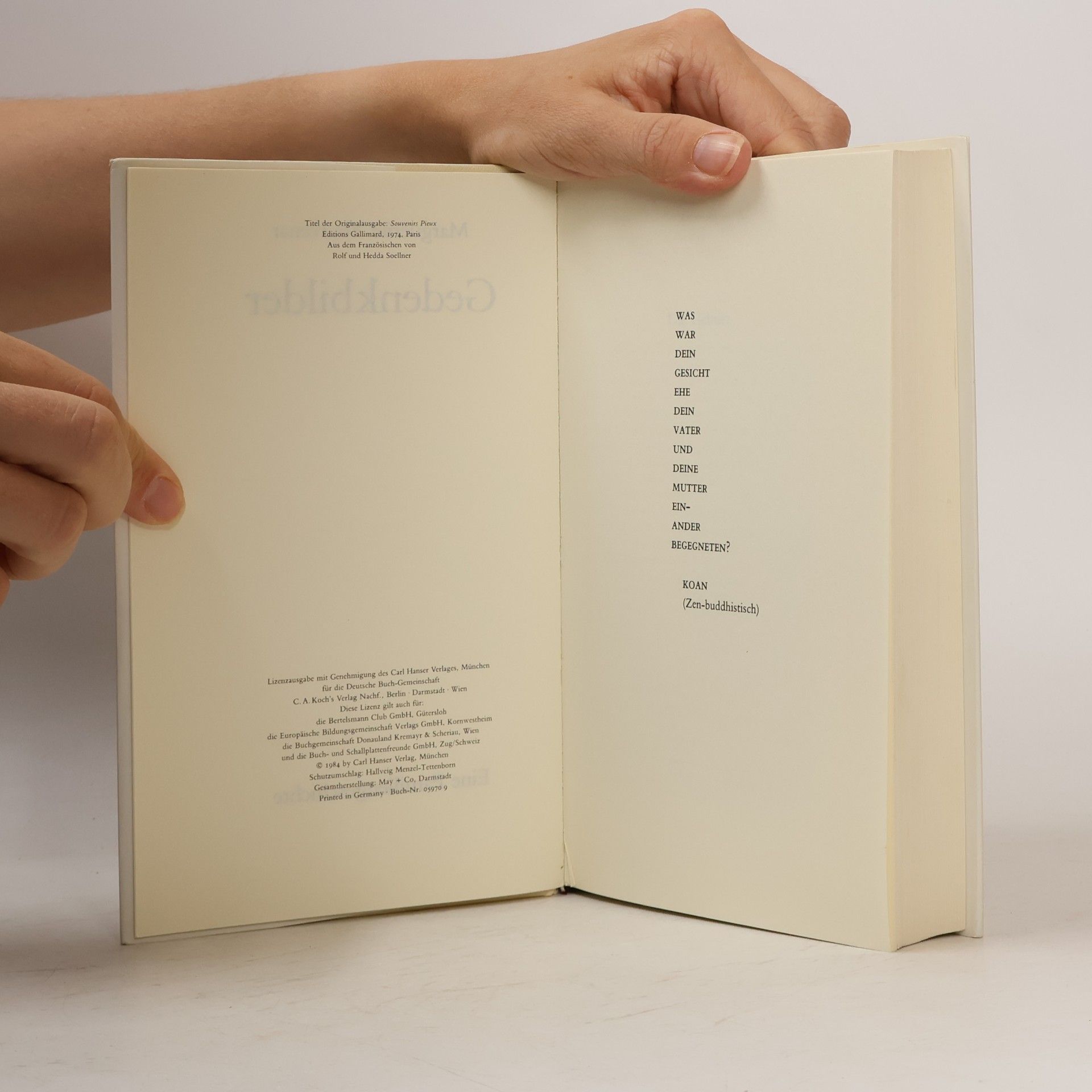 Marguerite Yourcenar Gedenkbilder