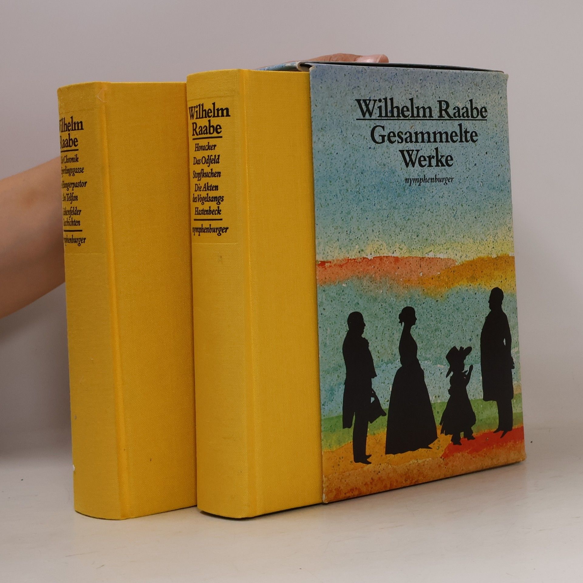 Wilhelm Raabe Gesammelte Werke 2 svazky