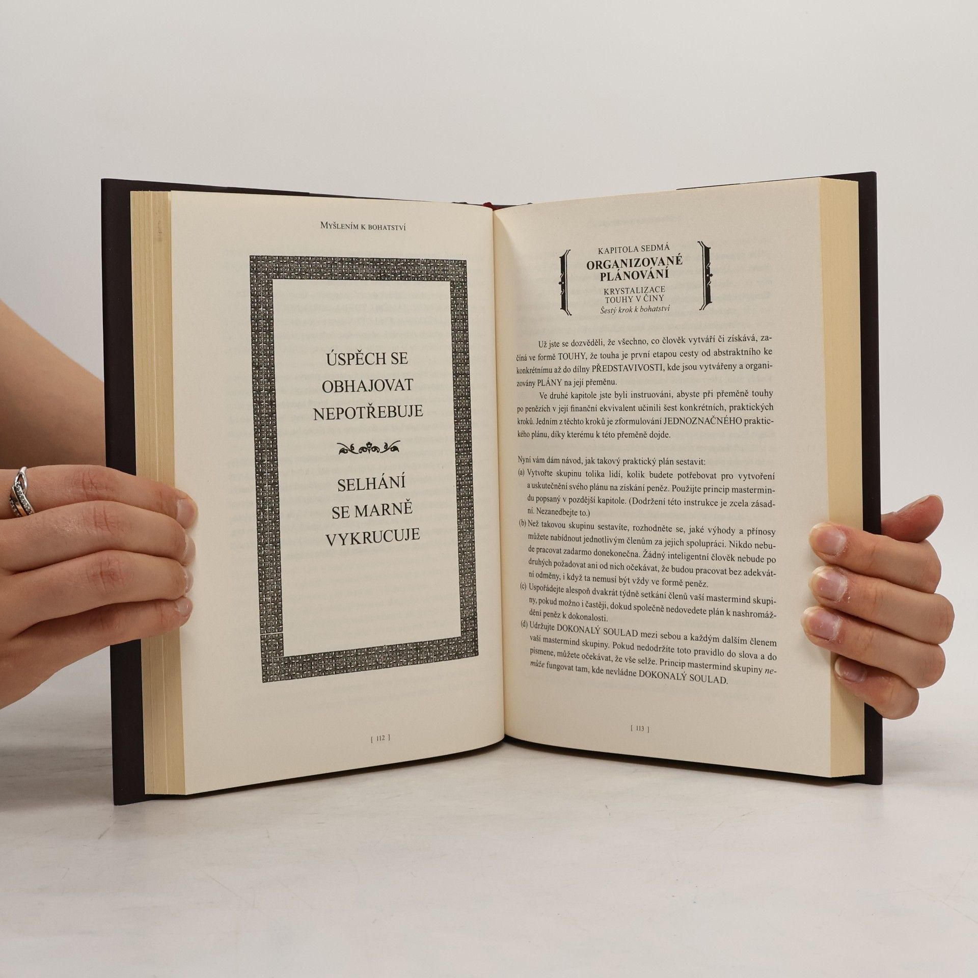 Napoleon Hill Myšlením k bohatství
