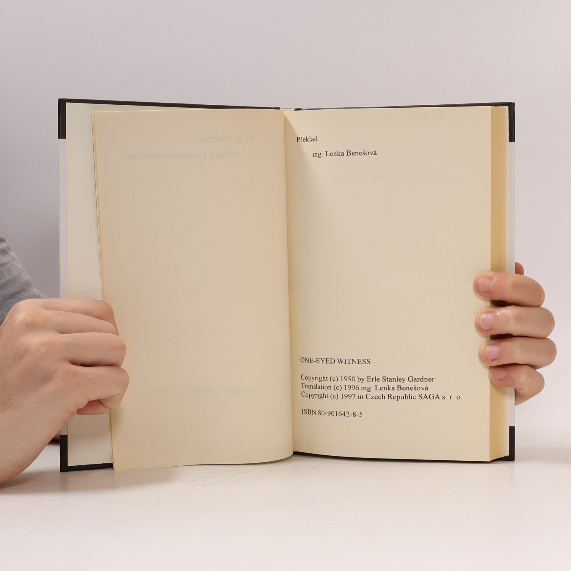 Erle Stanley Gardner Případ jednooké svědkyně