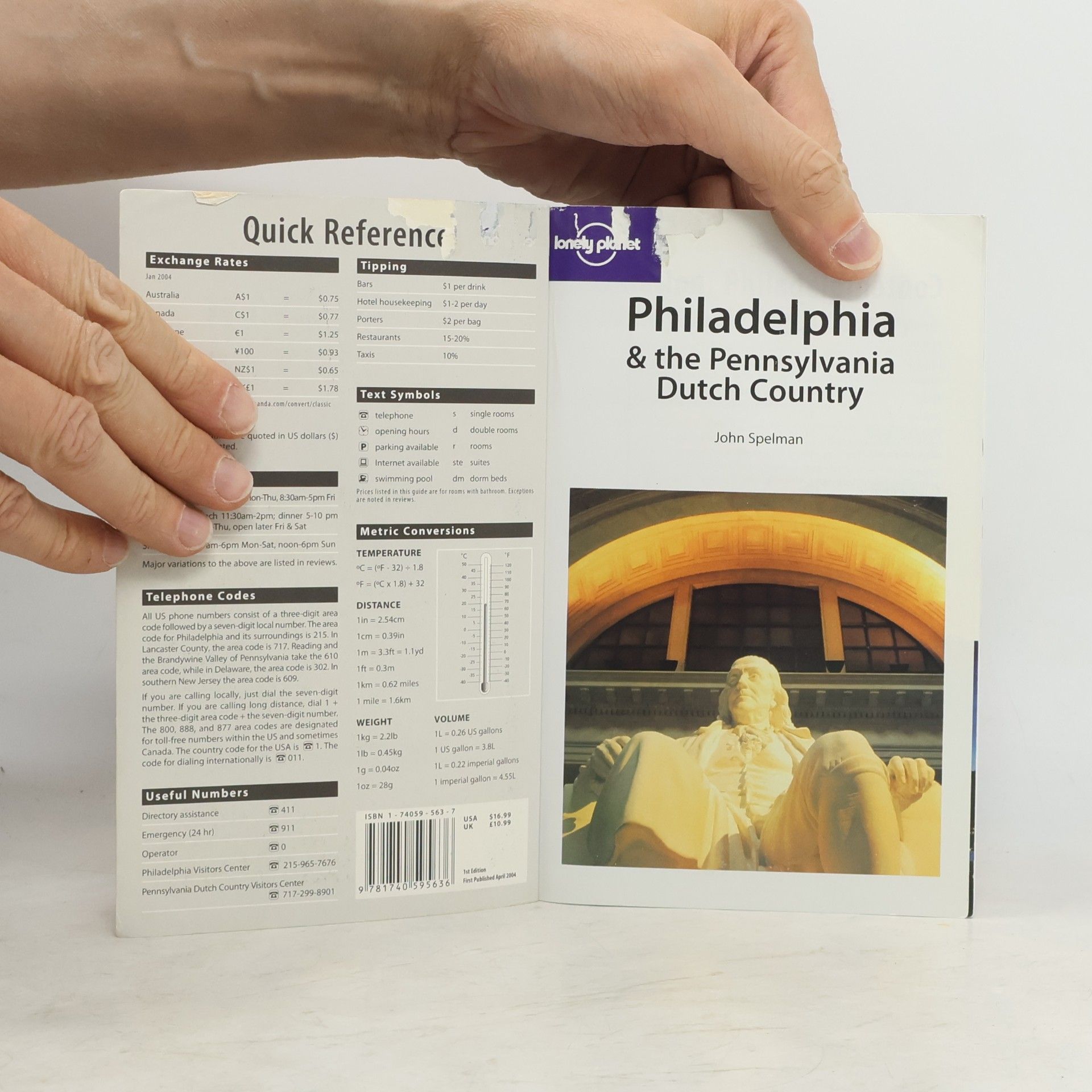 John Spelman Lonely Planet Philadelphia & the Pennsylvania Dutch Country