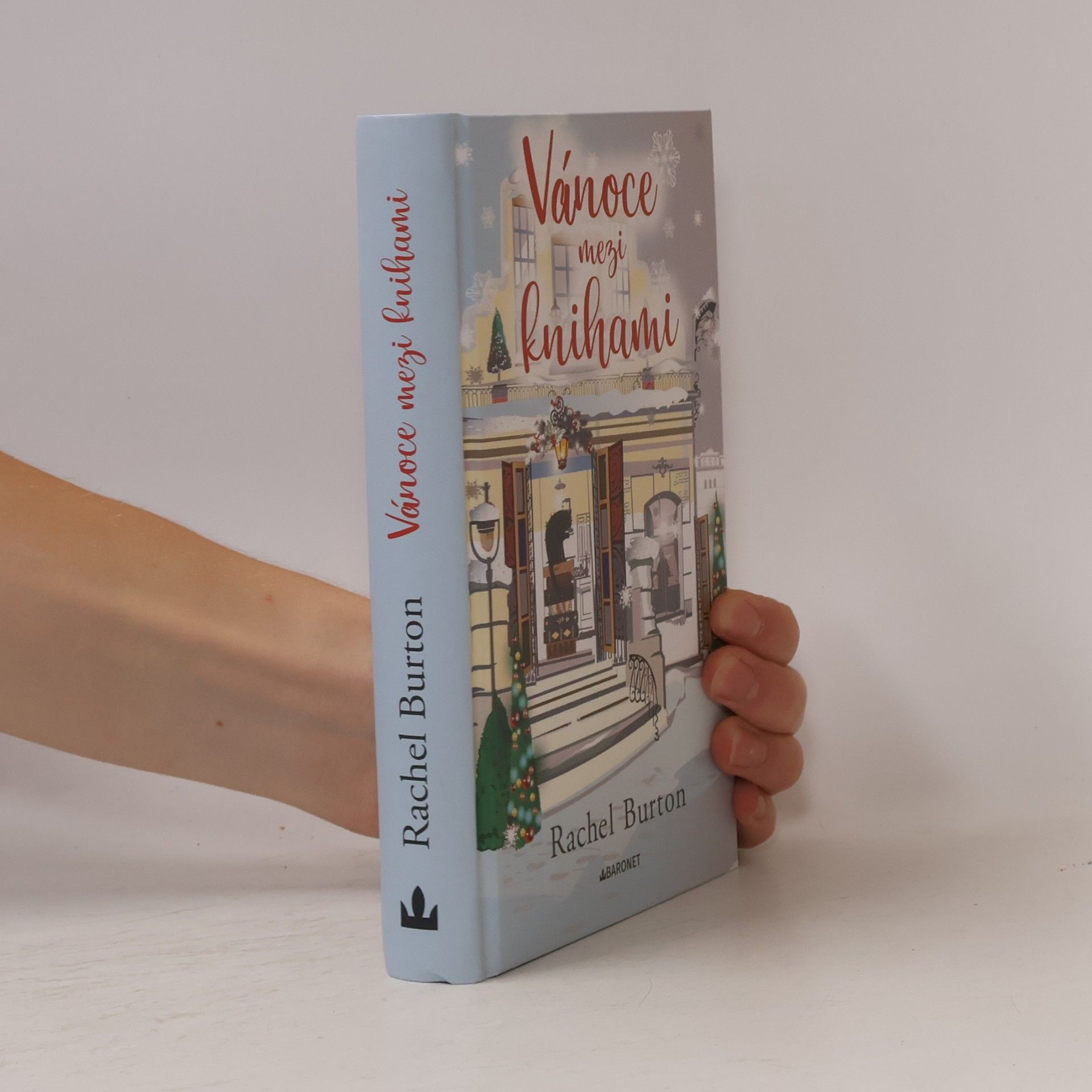 Rachel Burton Vánoce mezi knihami