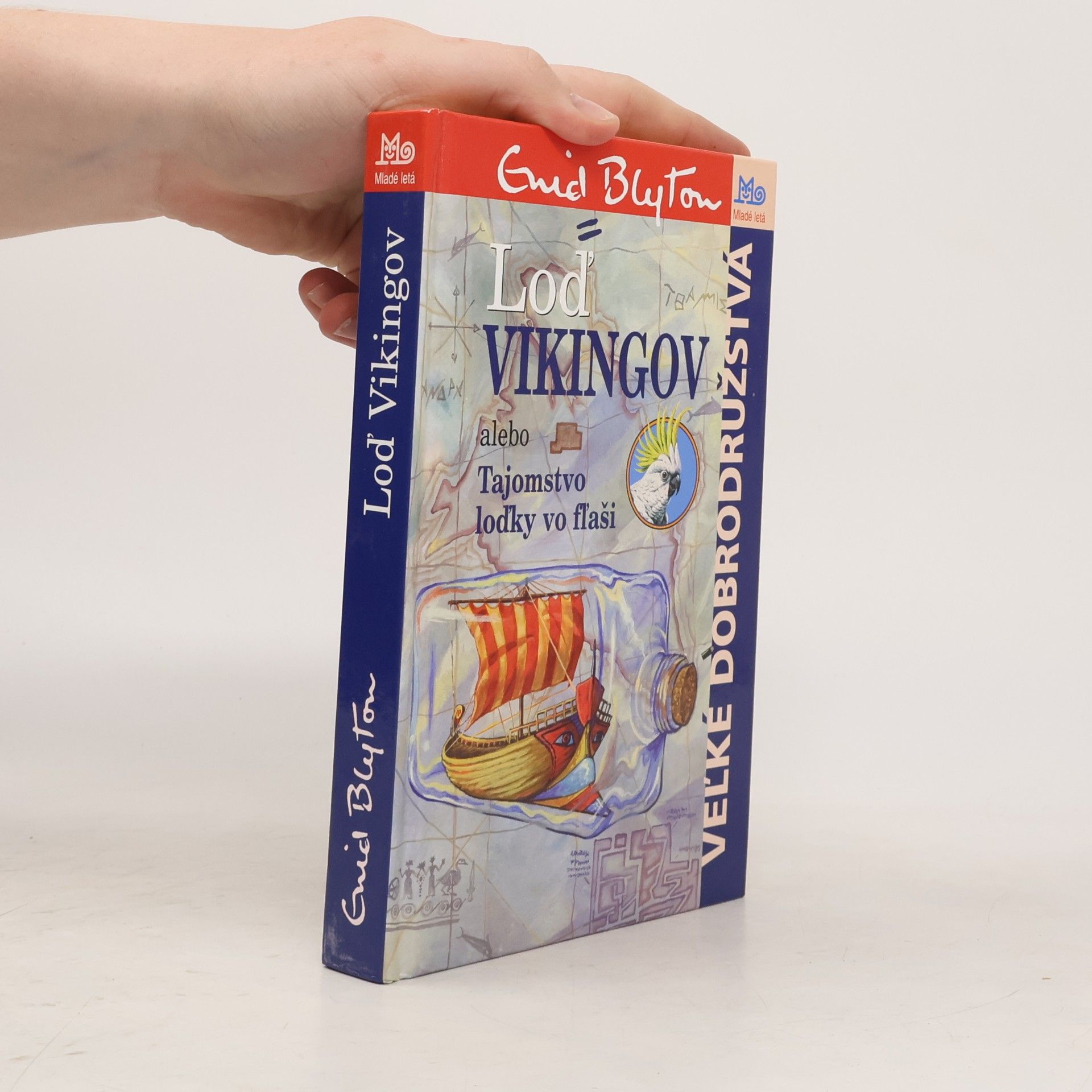 Enid Blyton Loď Vikingov alebo Tajomstvo loďky vo fľaši