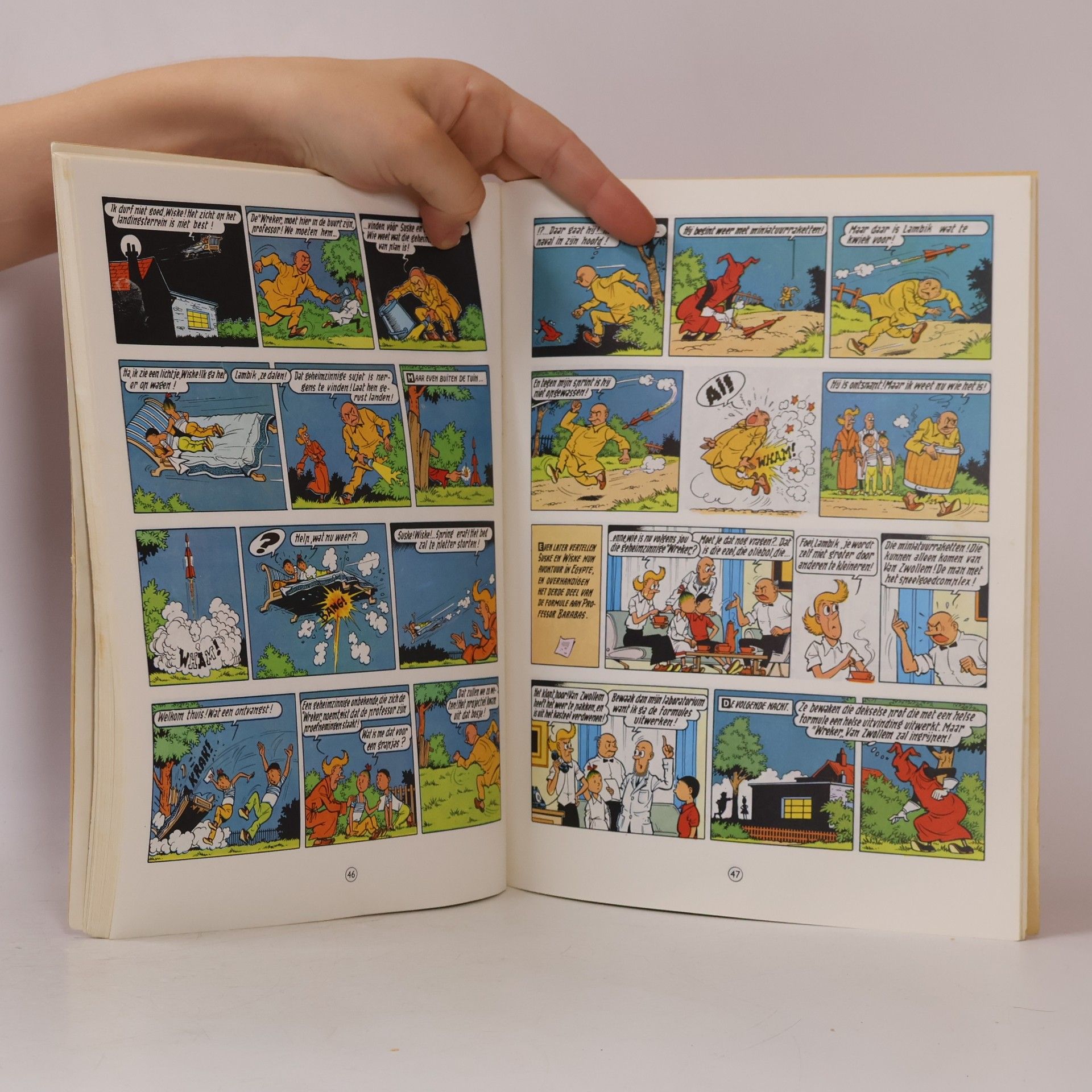 Willy Vandesteen Suske en Wiske Plus - eerste rode reeks - 124: Het vliegende bed
