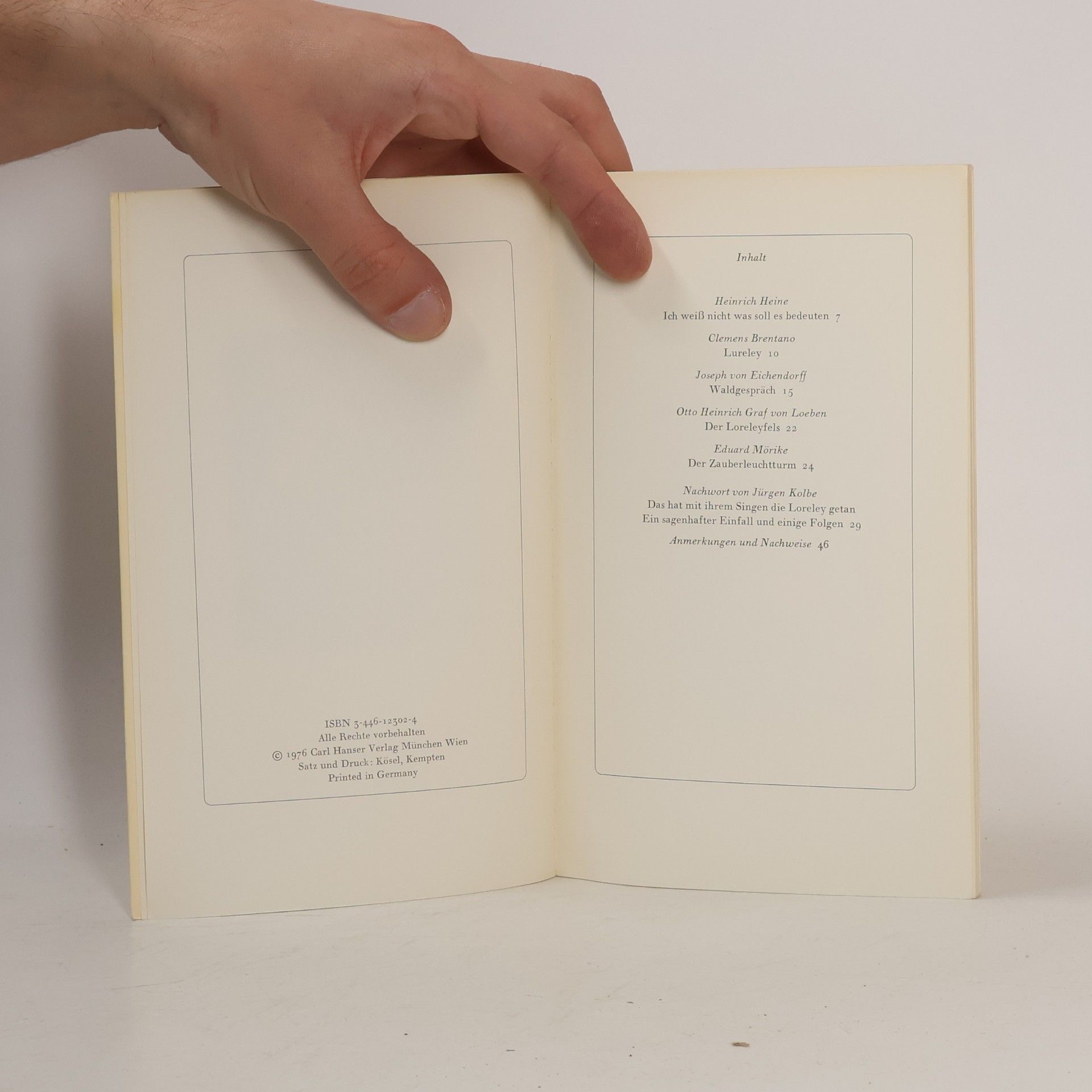 Heinrich Heine Ich weiss nicht was soll es bedeuten - Heinrich Heines Loreley Bilder und Gedichte