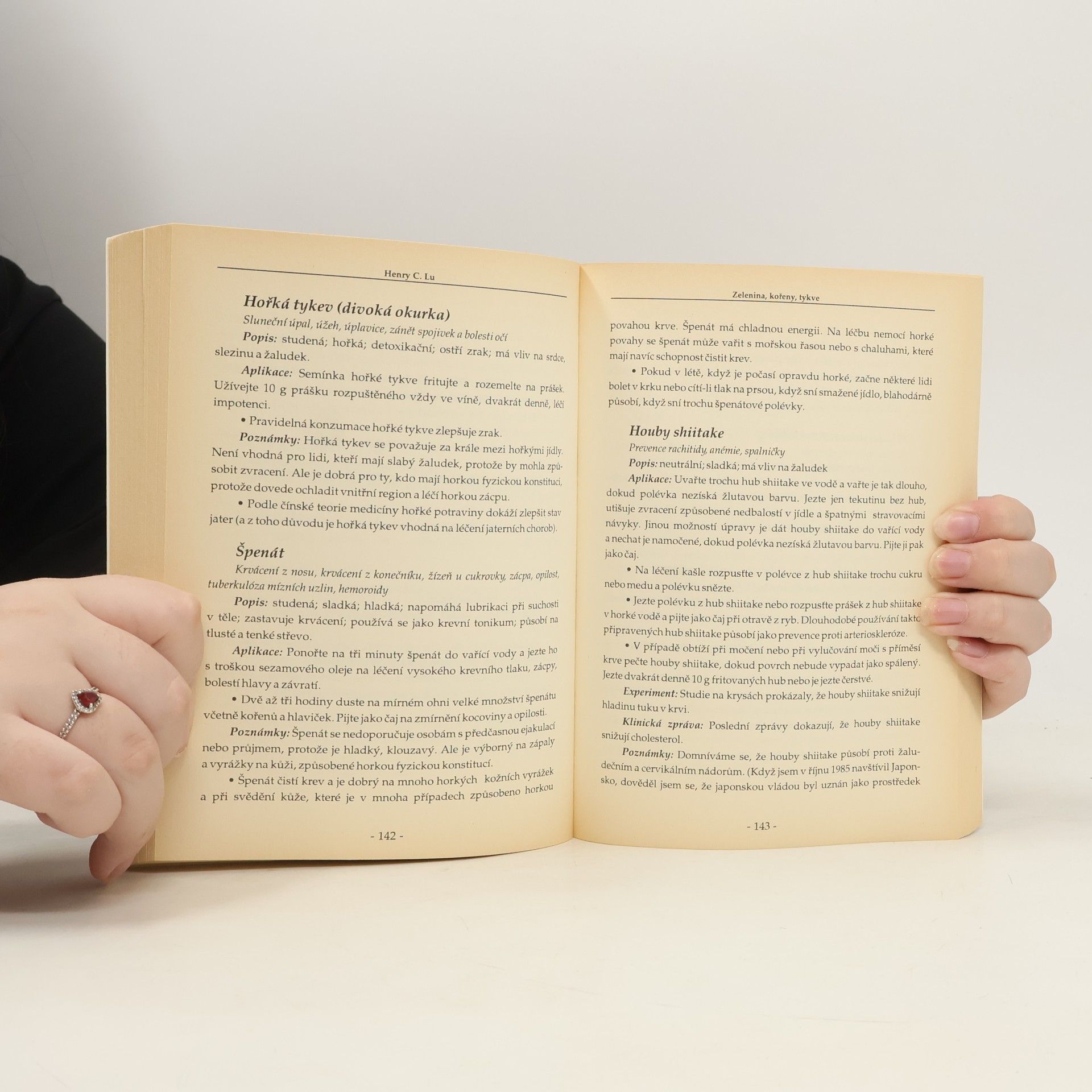 Henry C. Lu Čínský systém léčby potravinami: Prevence a léčení