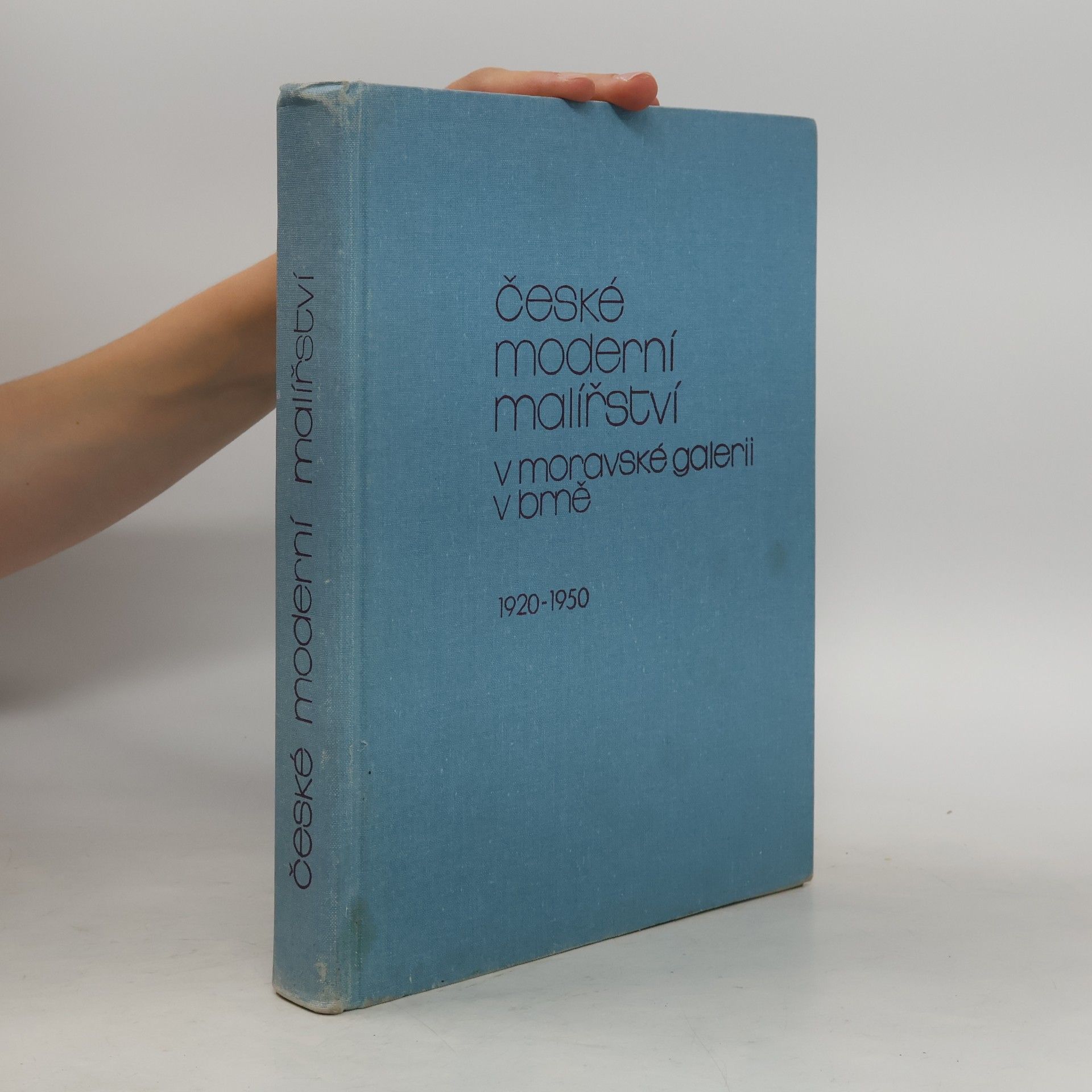 Jiří Hlušička České moderní malířství v moravské galerii v Brně 1920-1950
