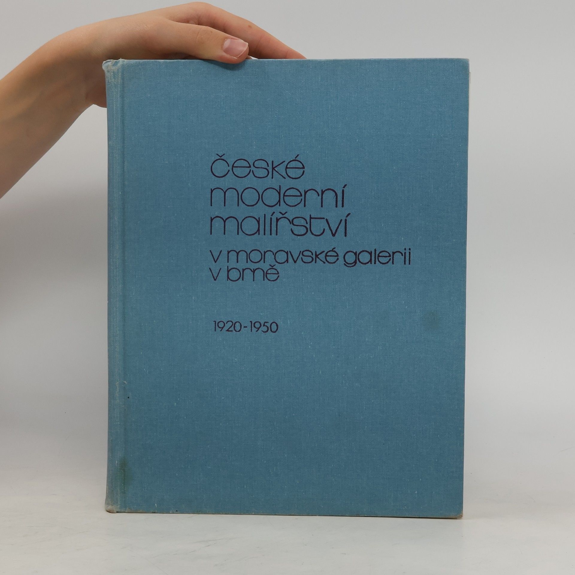 Jiří Hlušička České moderní malířství v moravské galerii v Brně 1920-1950