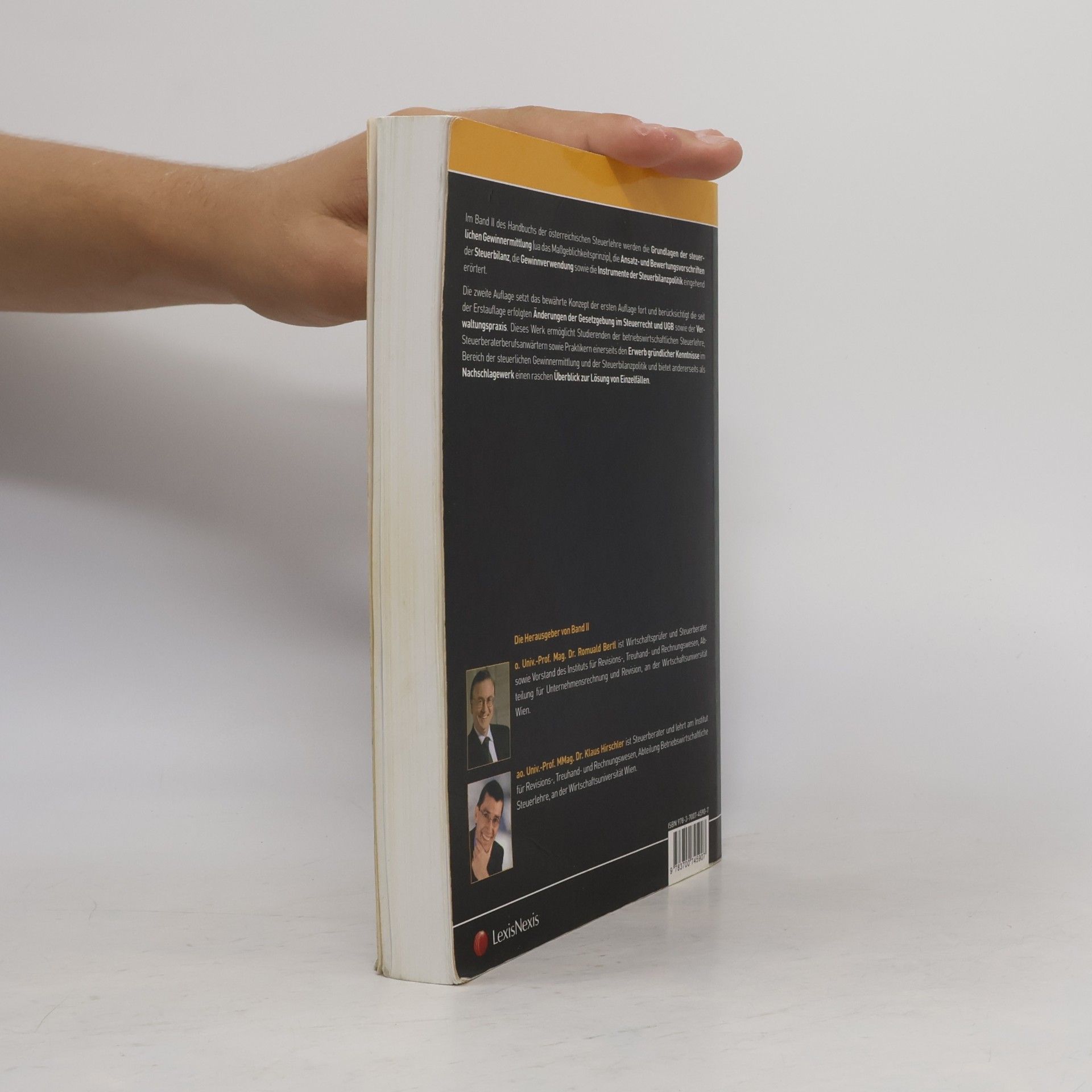 Romuald Bertl Handbuch der österreichischen Steuerlehre - 2: Steuerliche Gewinnermittlung und Steuerbilanzpolitik - 2., aktualisierte Auflage