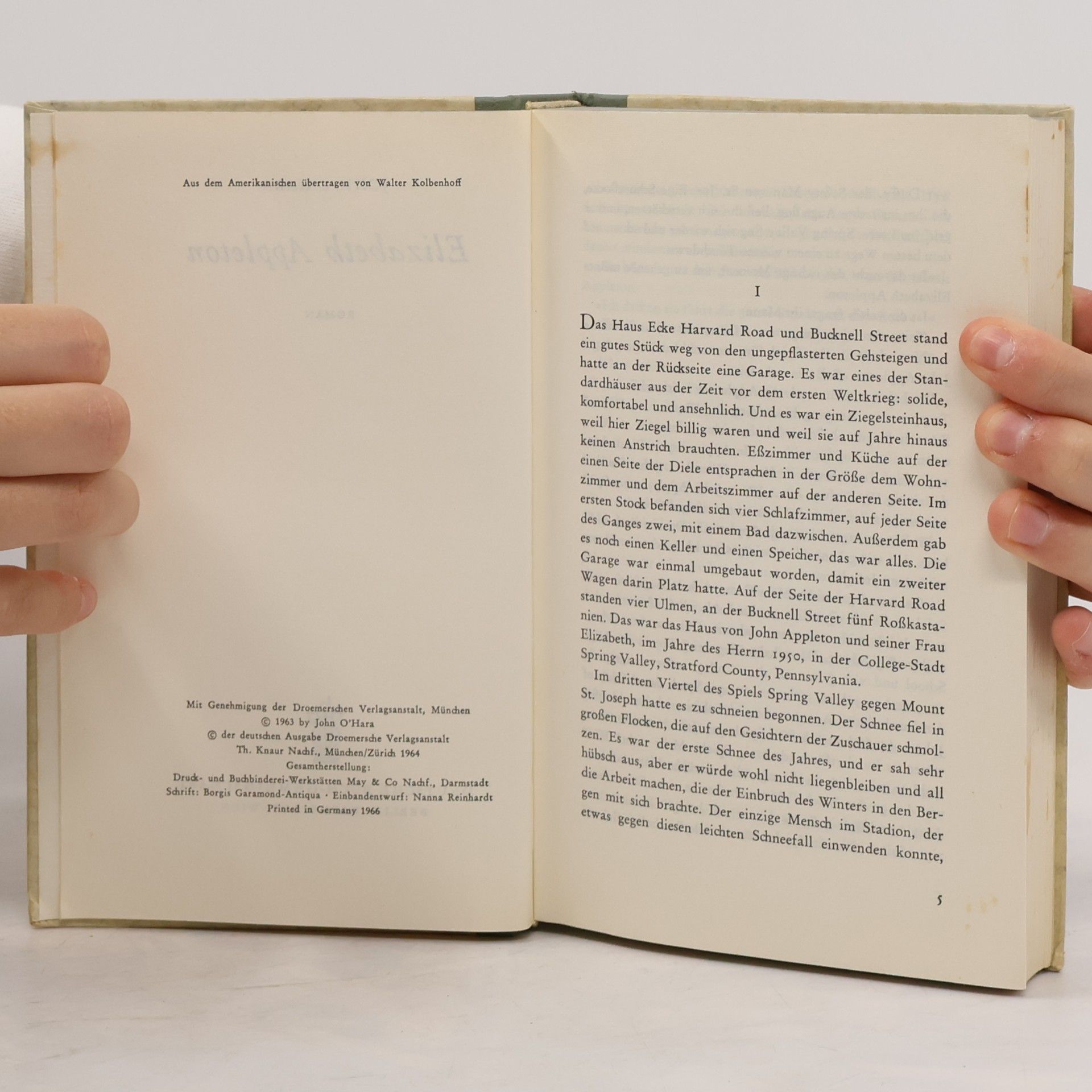 John O’Hara Elizabeth Appleton