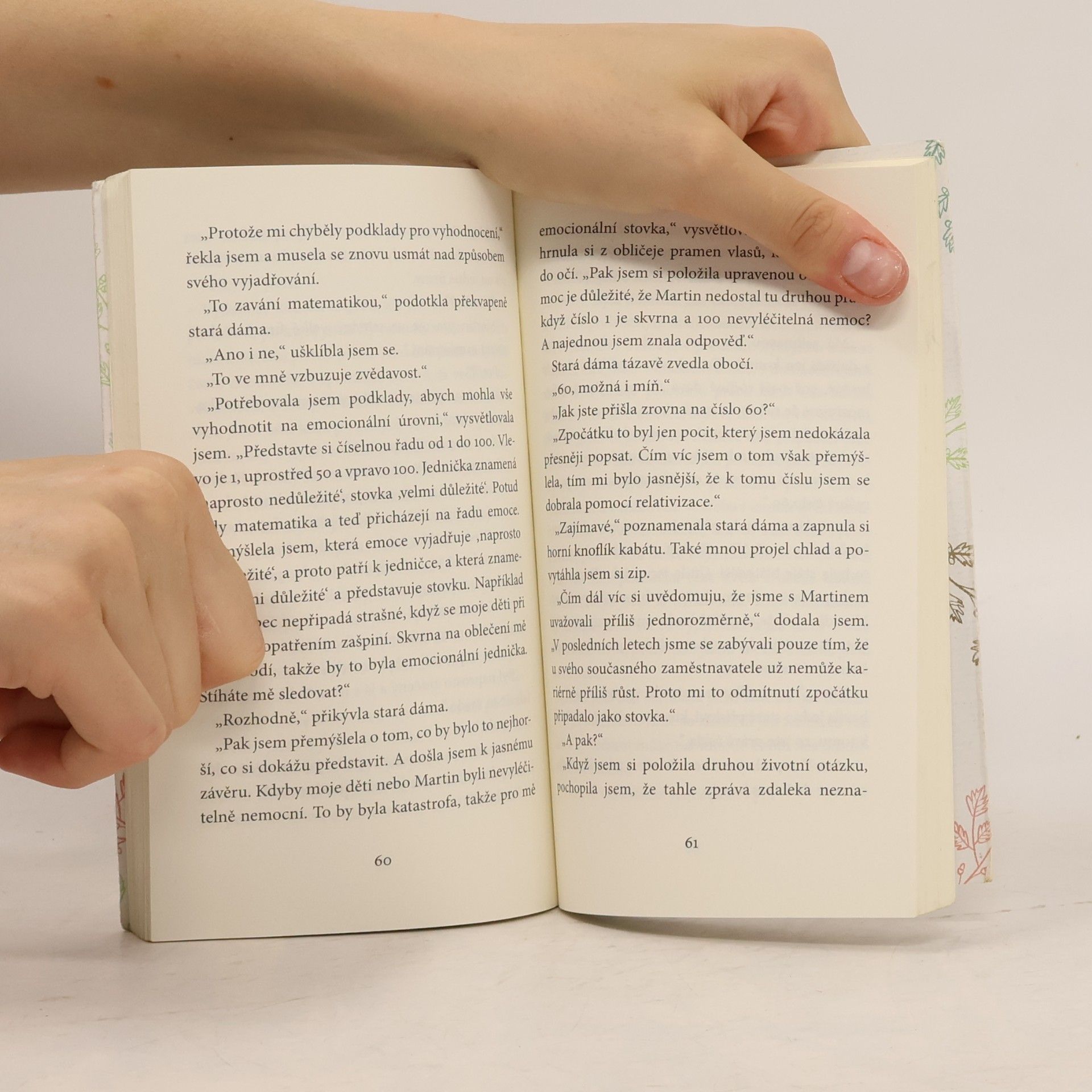 Tessa Randau Les, čtyři otázky, život a já : o jednom setkání, které všechno změnilo