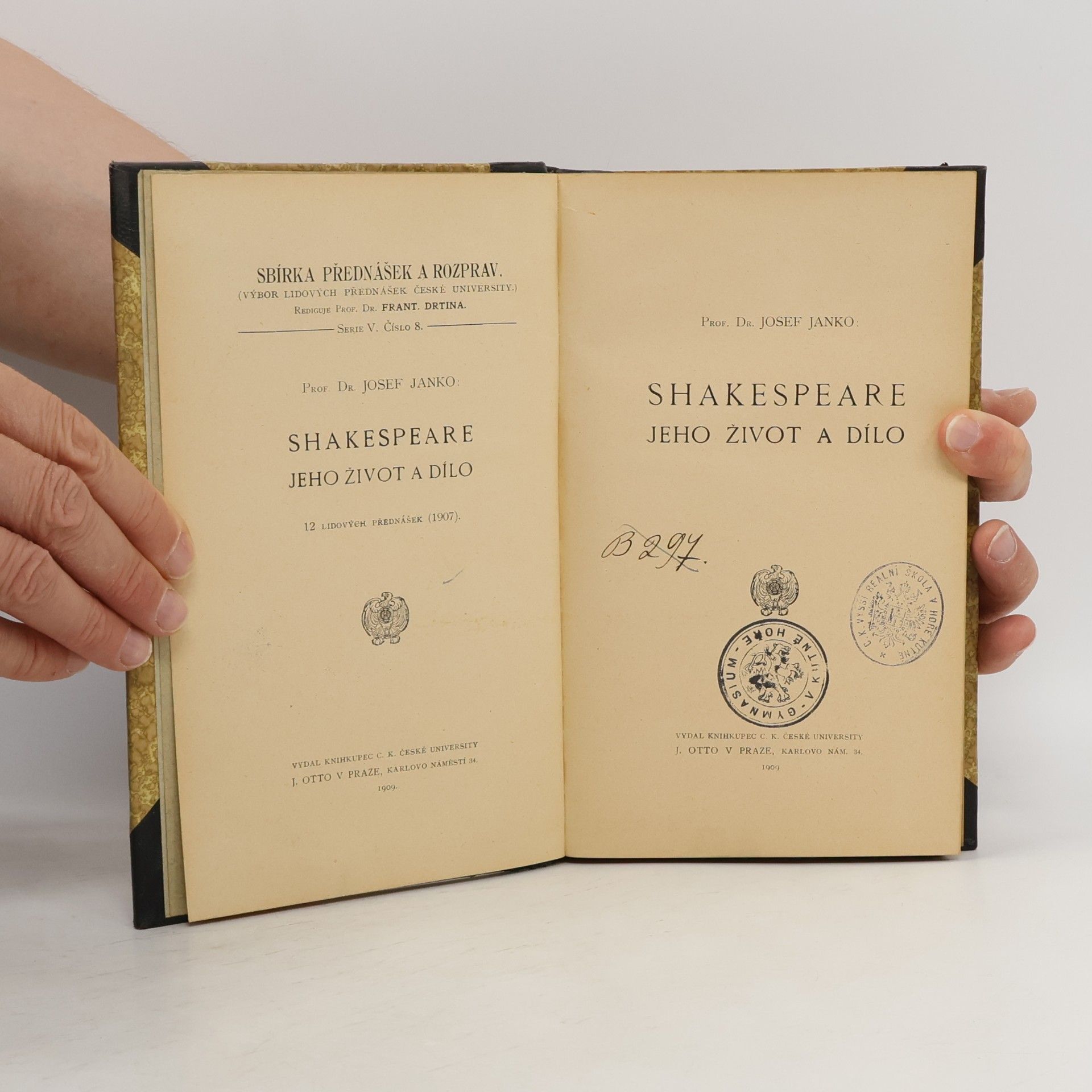 Josef Janko Shakespeare. Jeho život a dílo