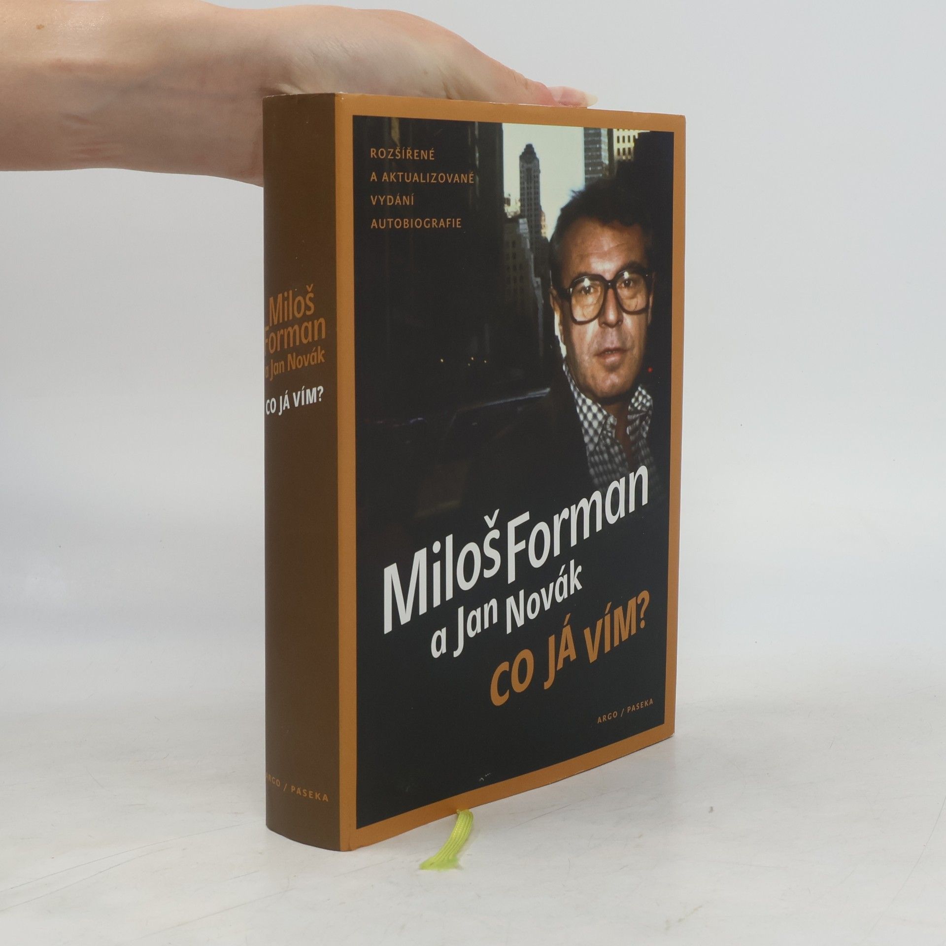 Jan Novák Co já vím? Autobiografie Miloše Formana