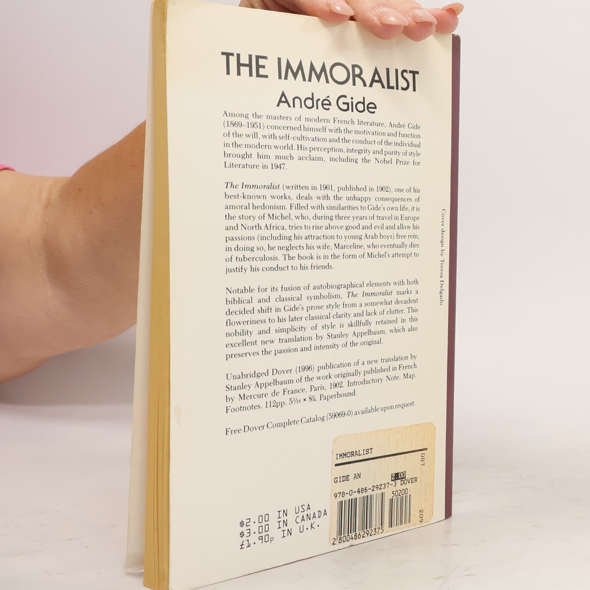 André Gide The Immoralist