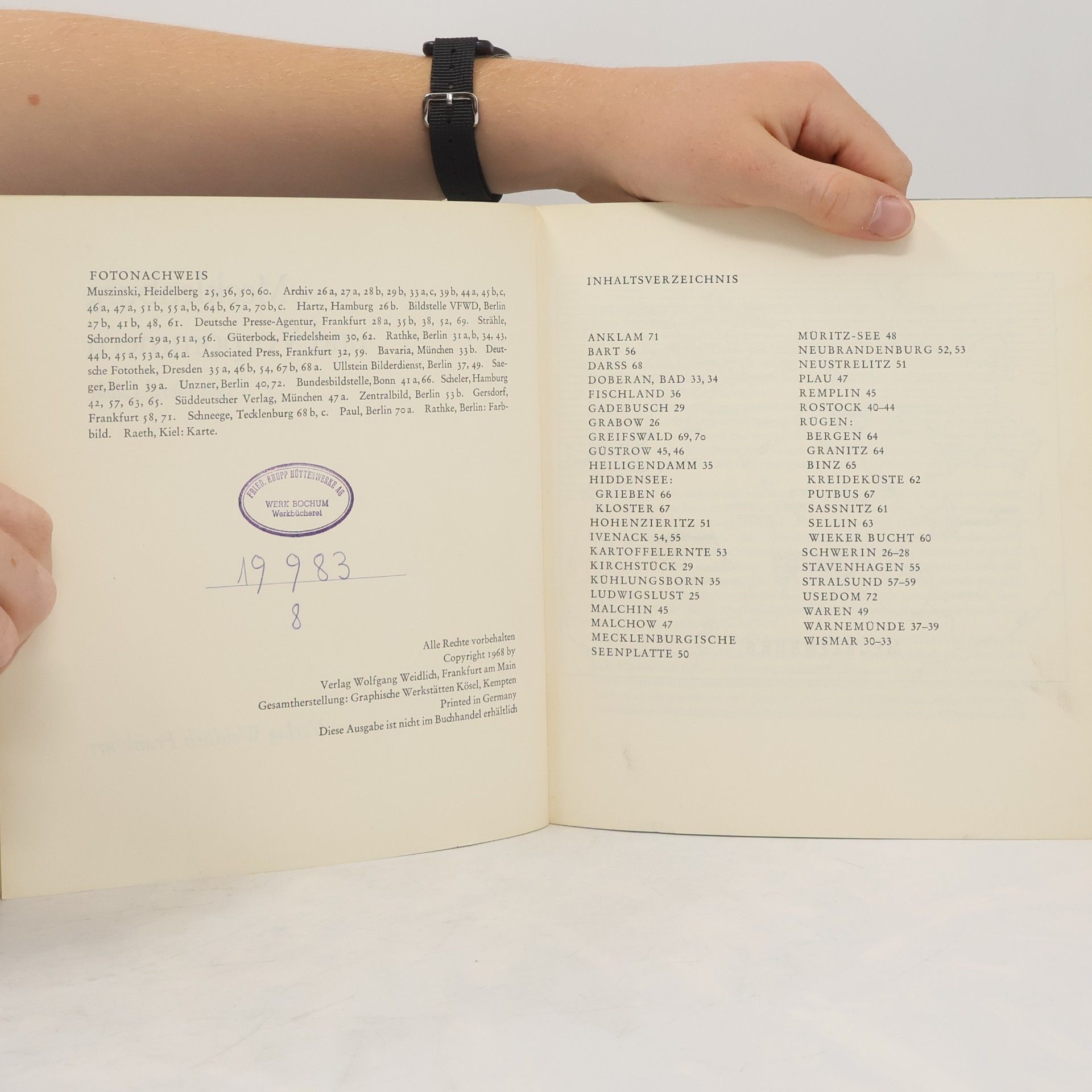 Collectif d'auteurs Mecklenburg und Vorpommern