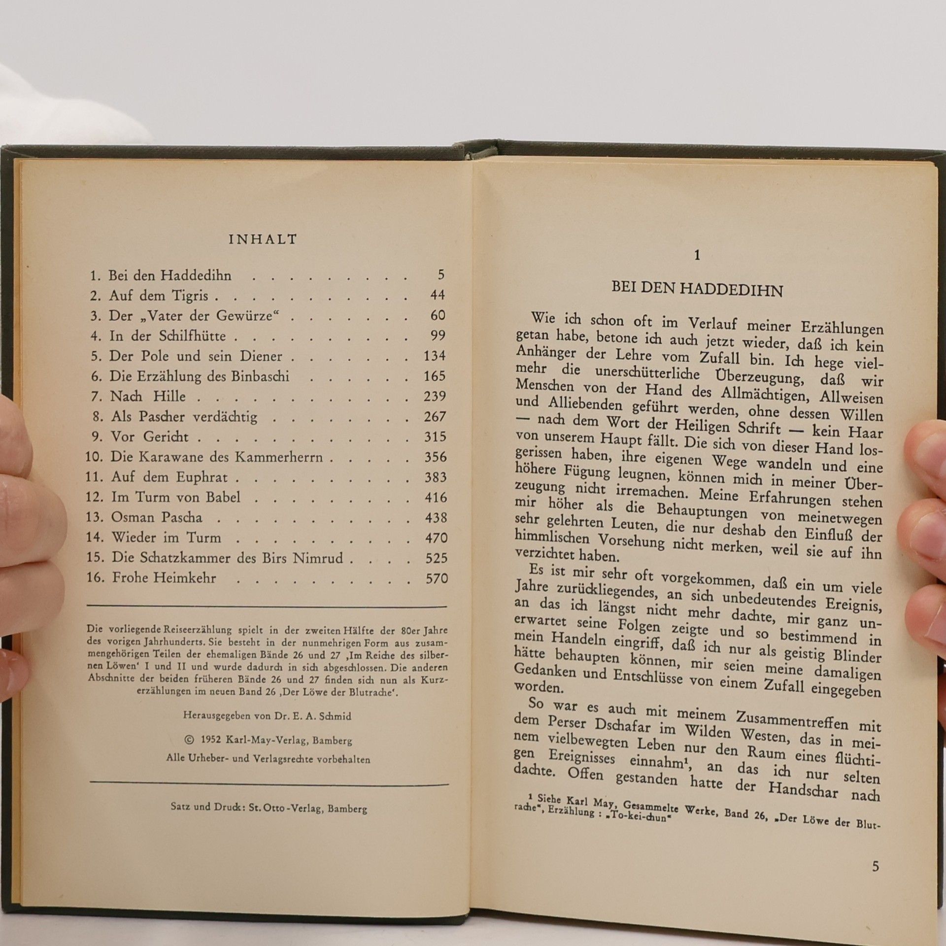 Karl May Bei den Trümmern von Babylon