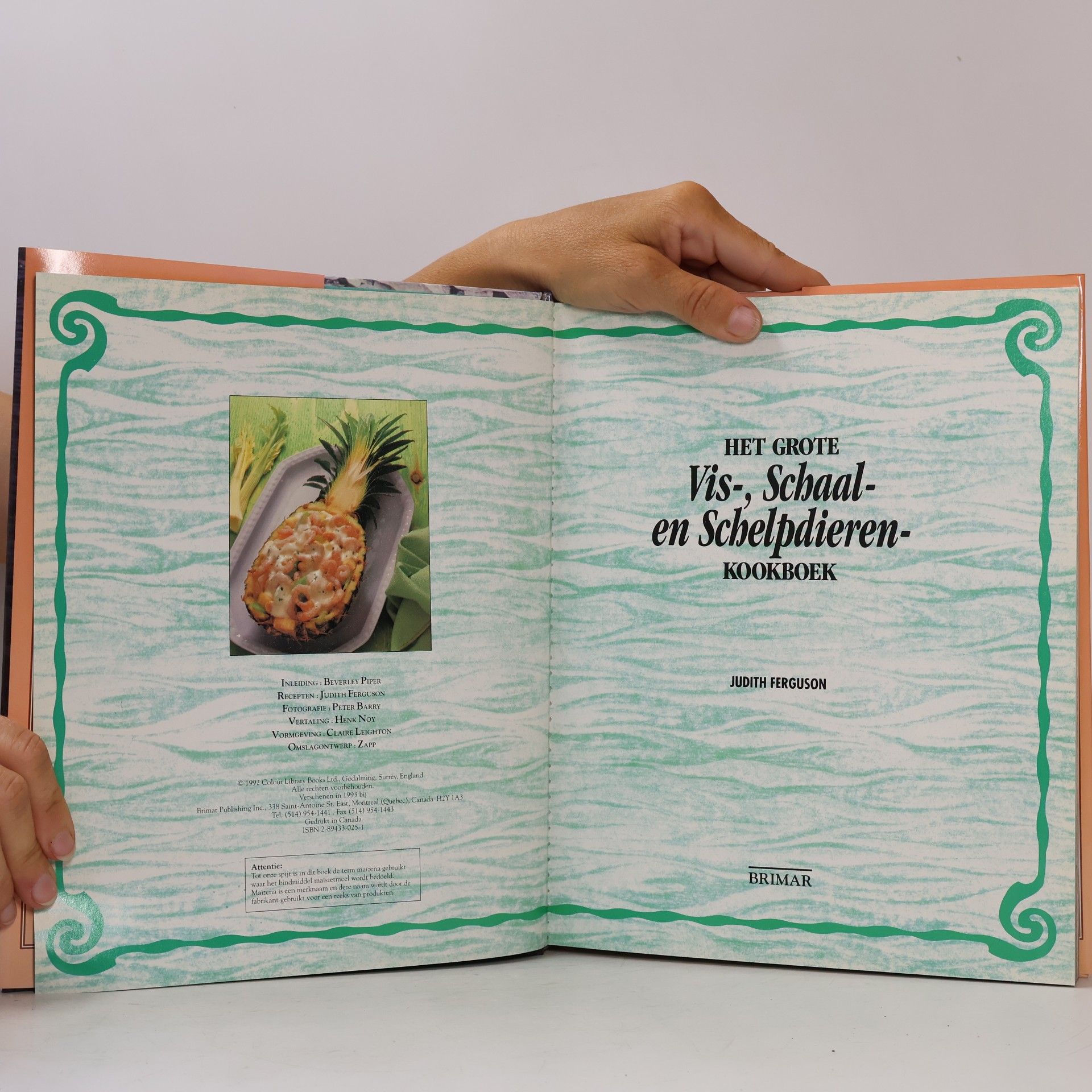 Judith Lynn Ferguson Het Grote Vis-, Schaal- en Schelpdieren-Kookboek