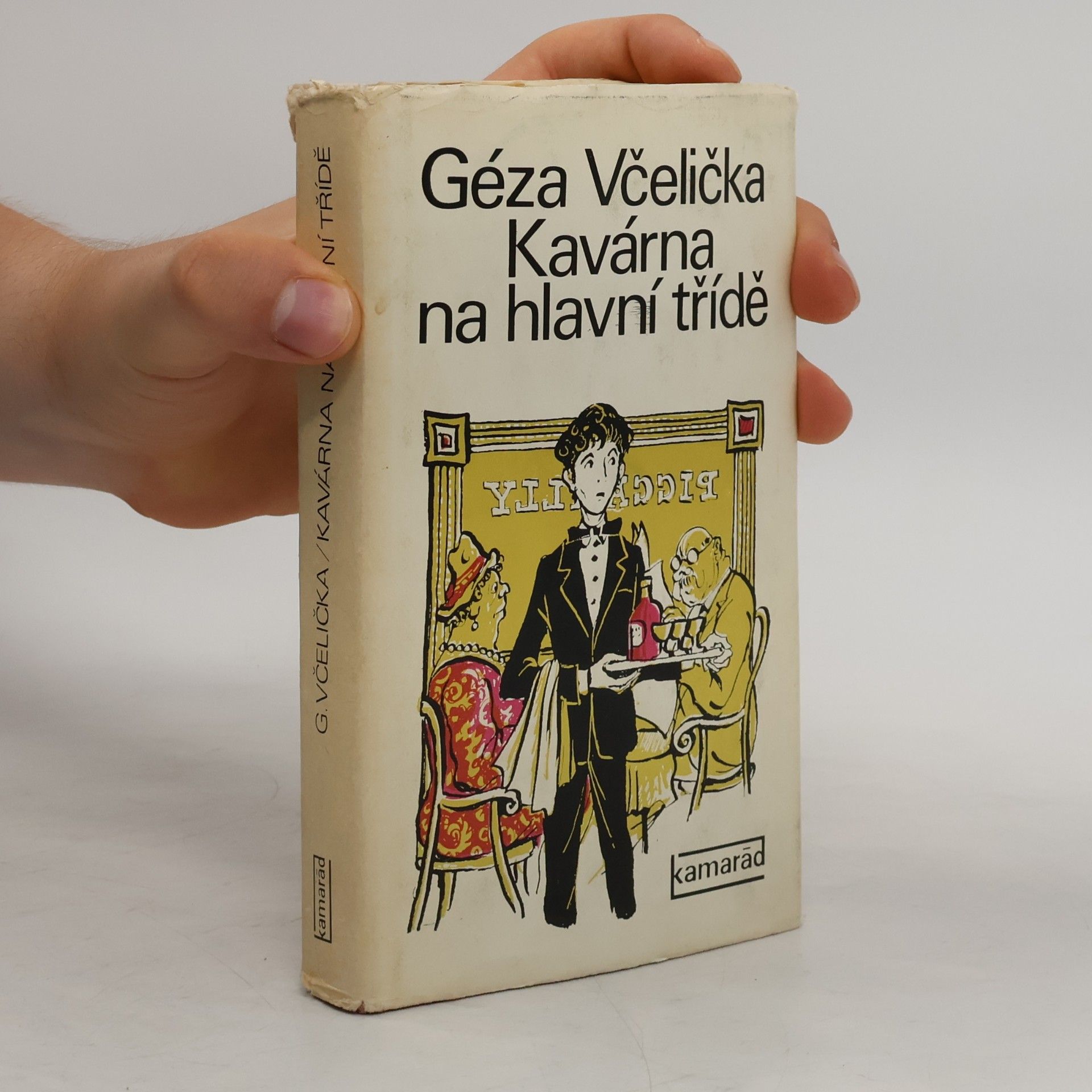 Géza Včelička Kavárna na hlavní třídě