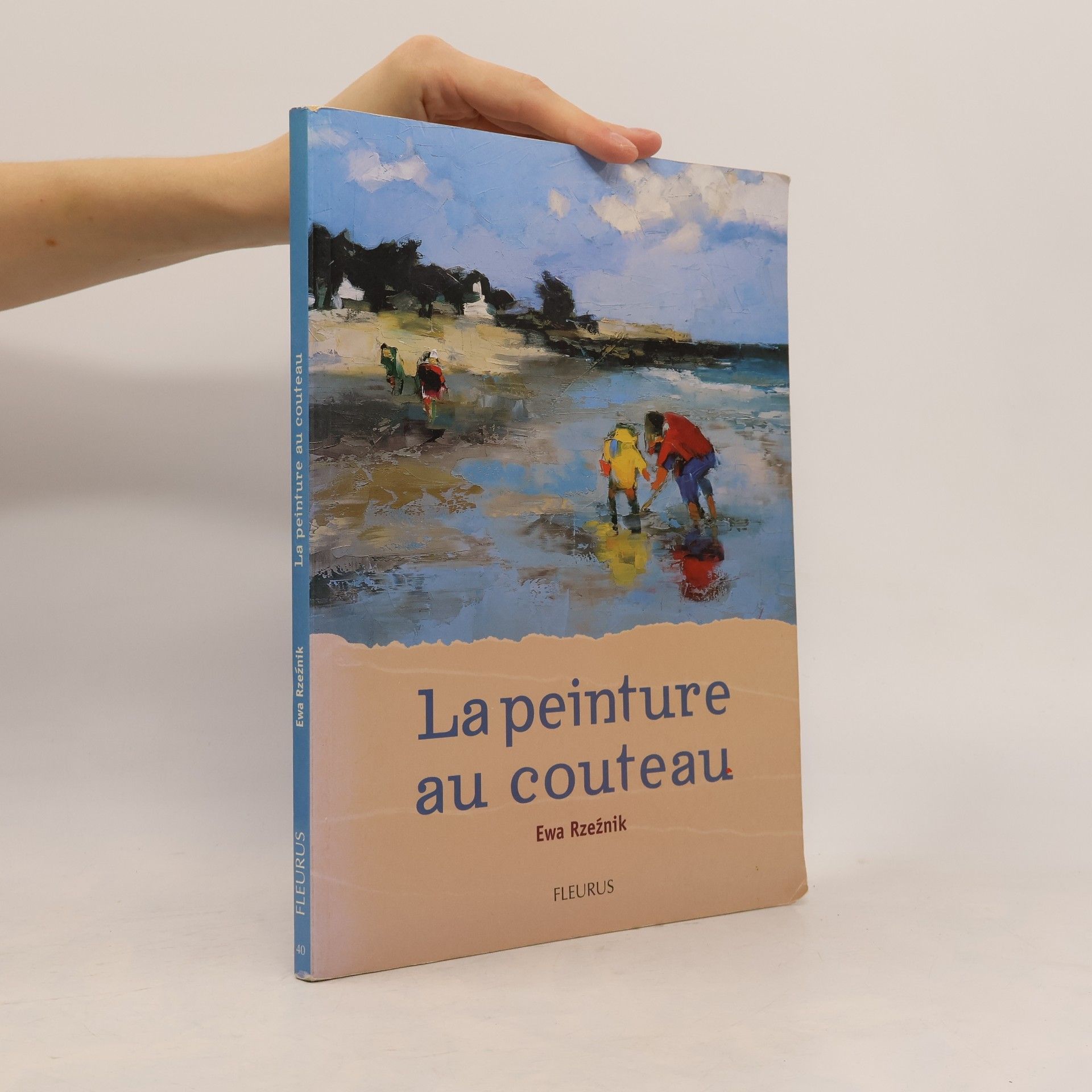 Ewa Rzeźnik La peinture au couteau