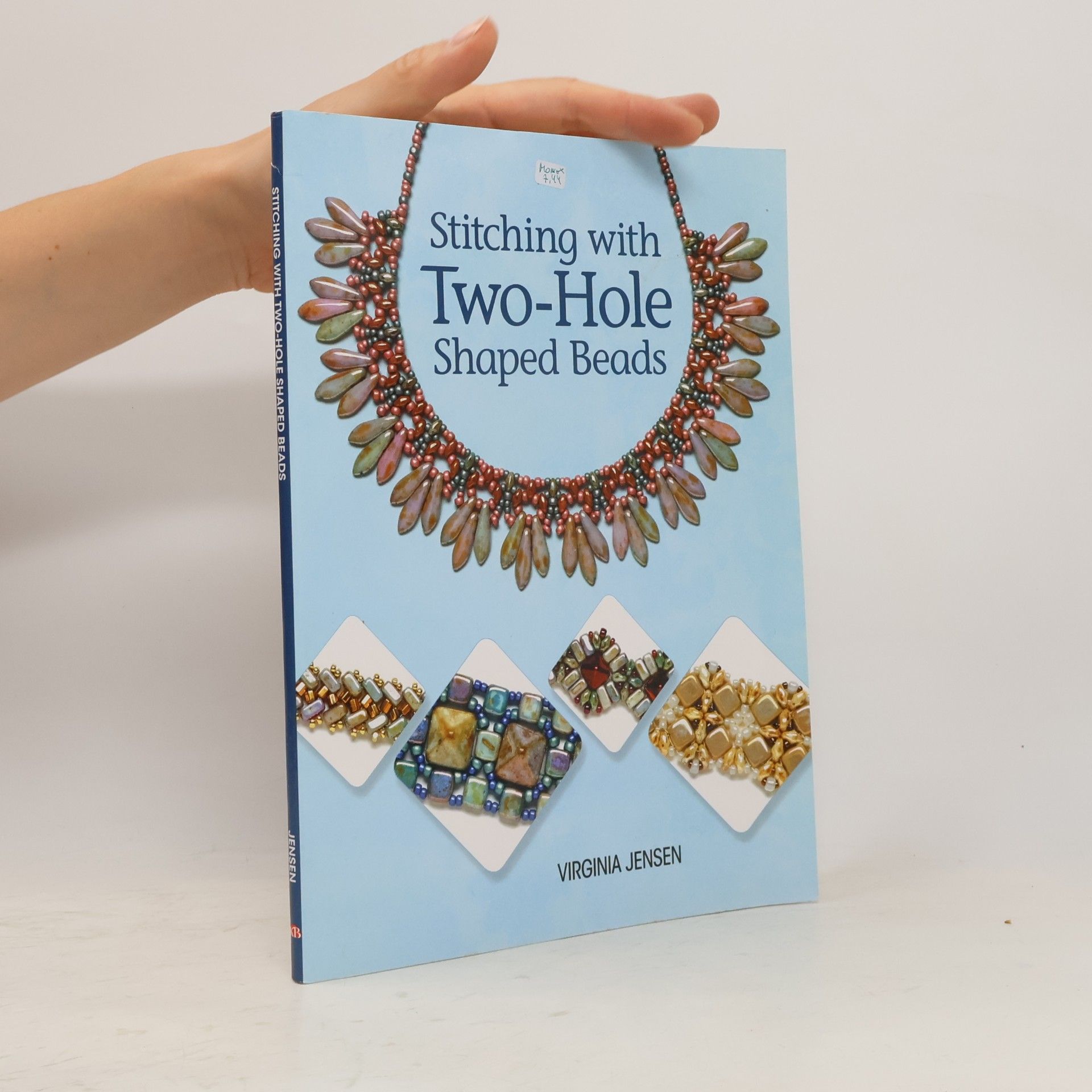 Virginia Jensen Stitching with Two-Hole Shaped Beads