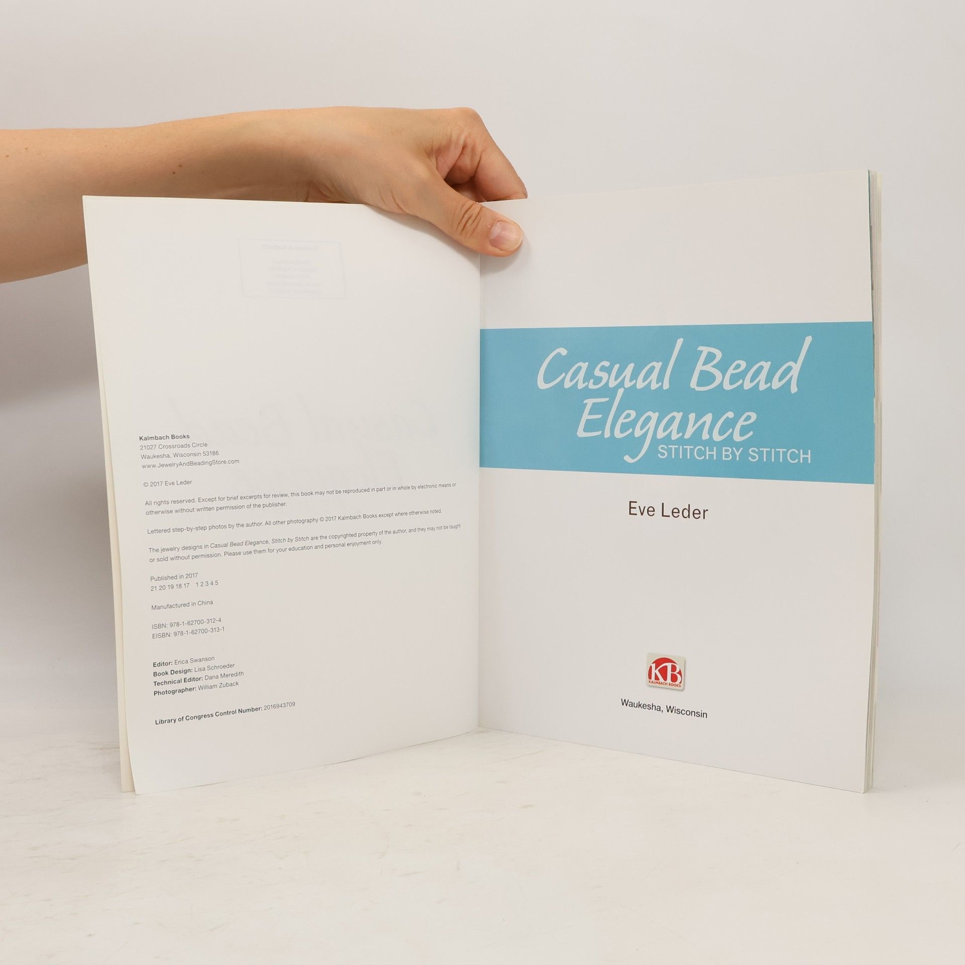 Eve Leder Casual Bead Elegance, Stitch by Stitch