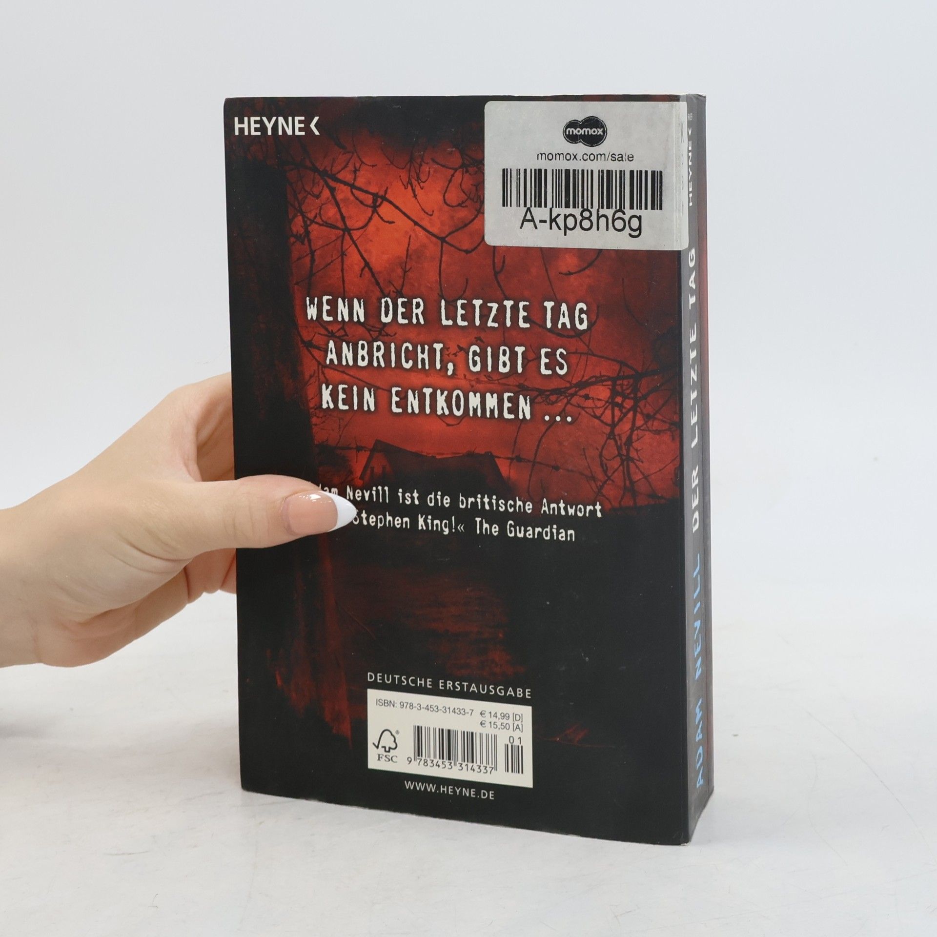 Adam L. G. Nevill Der letzte Tag. Roman