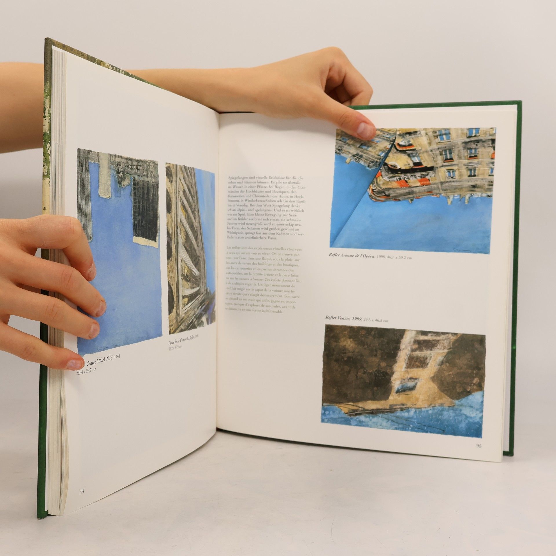 Gottfried Salzmann Aquarelle. Landschaften und Städte. Von der Idee zum reinen Aquarell.