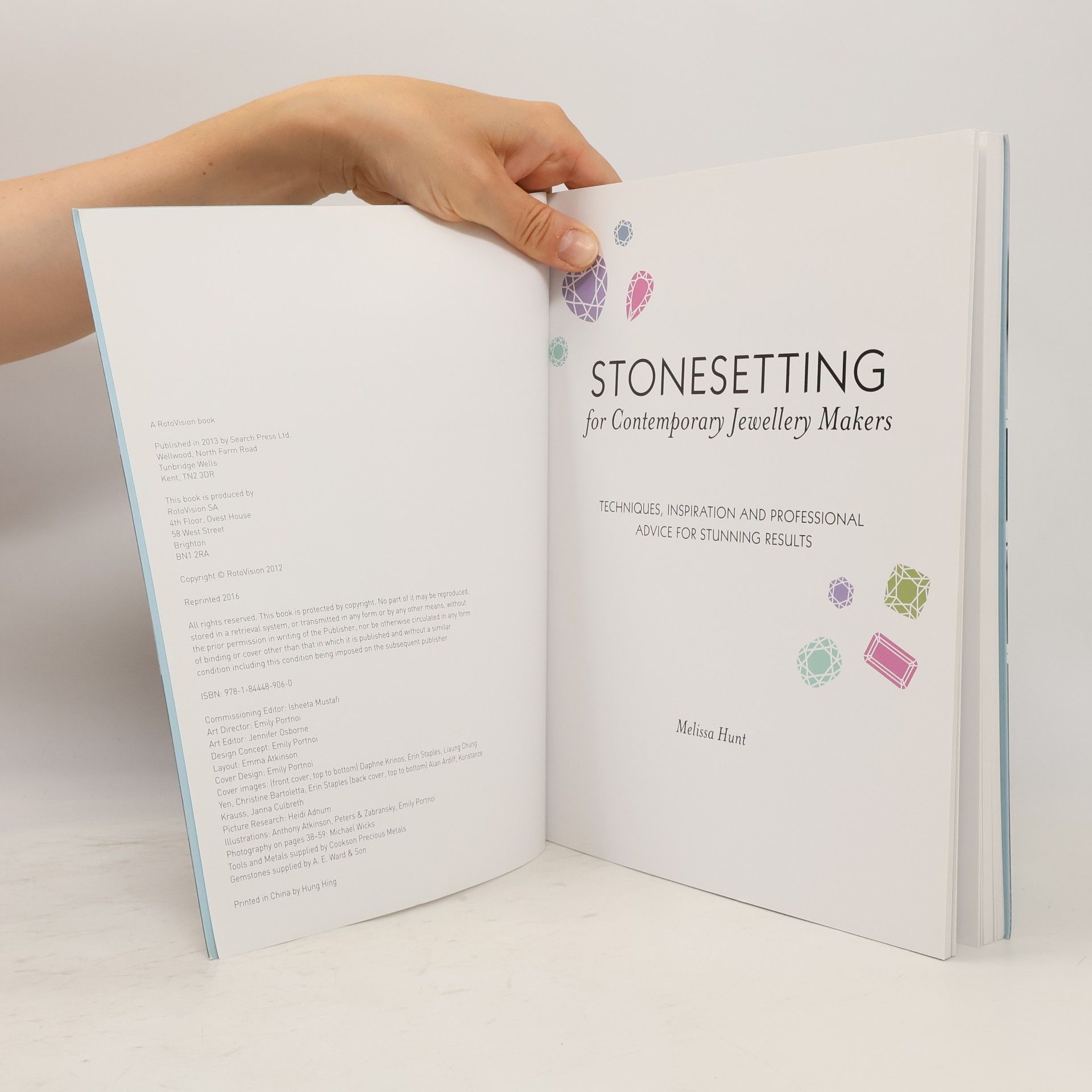 Melissa G. Hunt Stonesetting for Contemporary Jewellery Makers