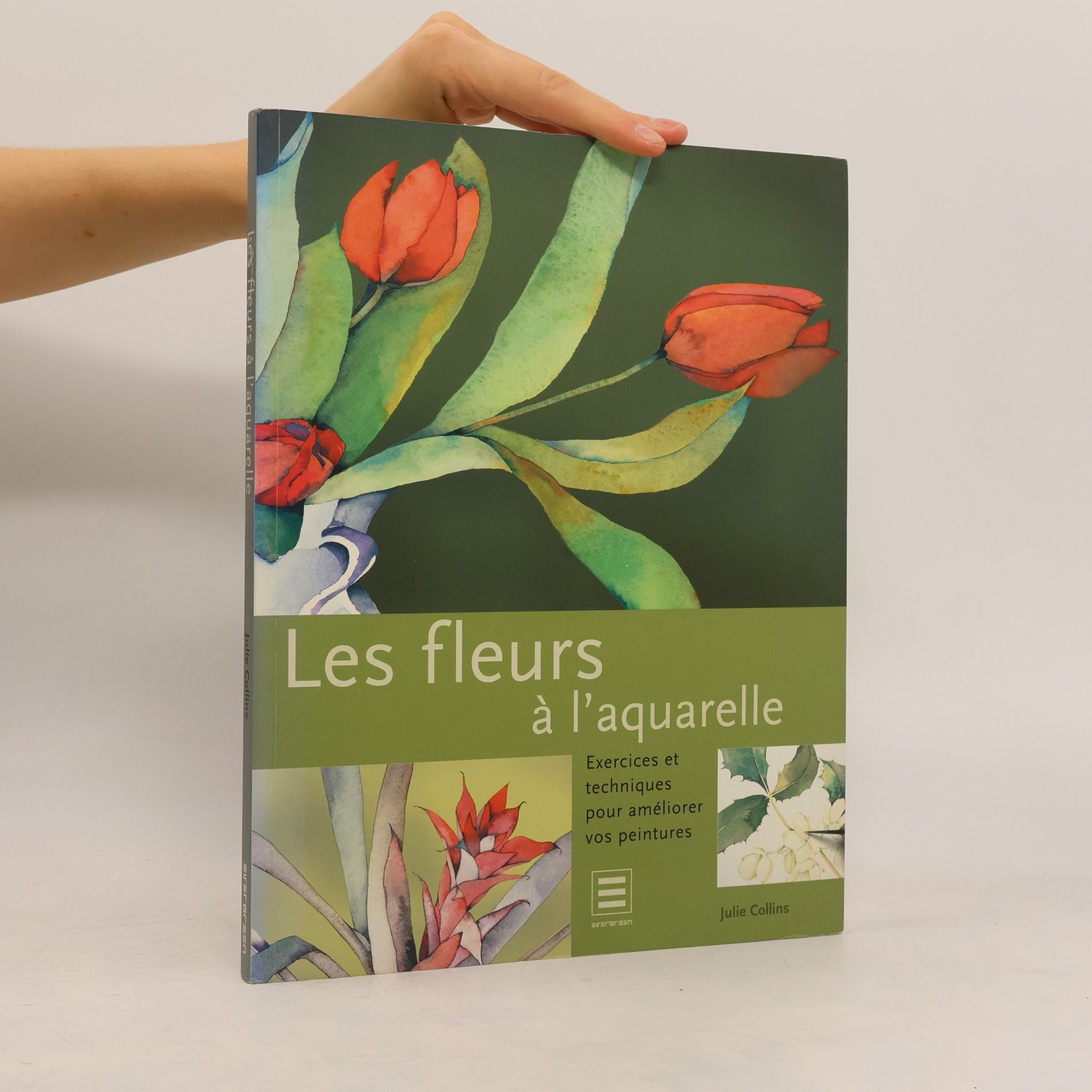Les fleurs à l'aquarelle