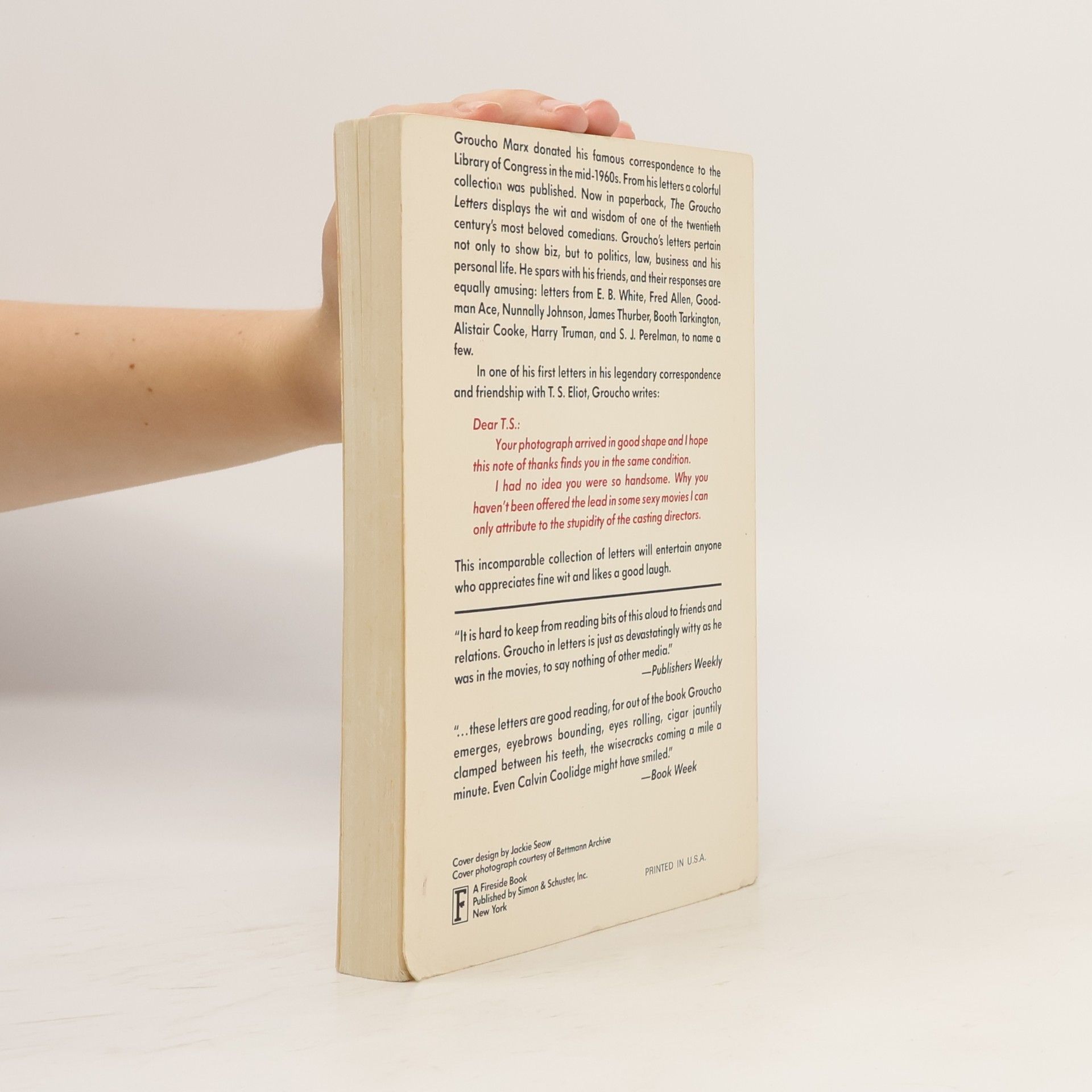 Groucho Marx Groucho Letters