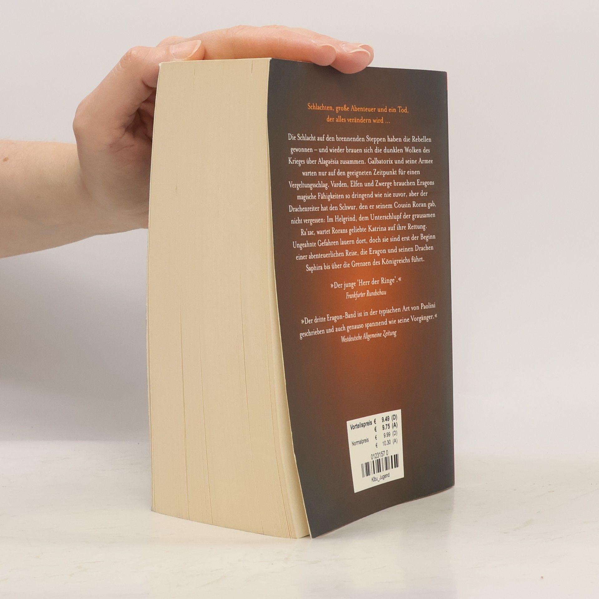 Christopher Paolini Eragon 3. Die Weisheit des Feuers