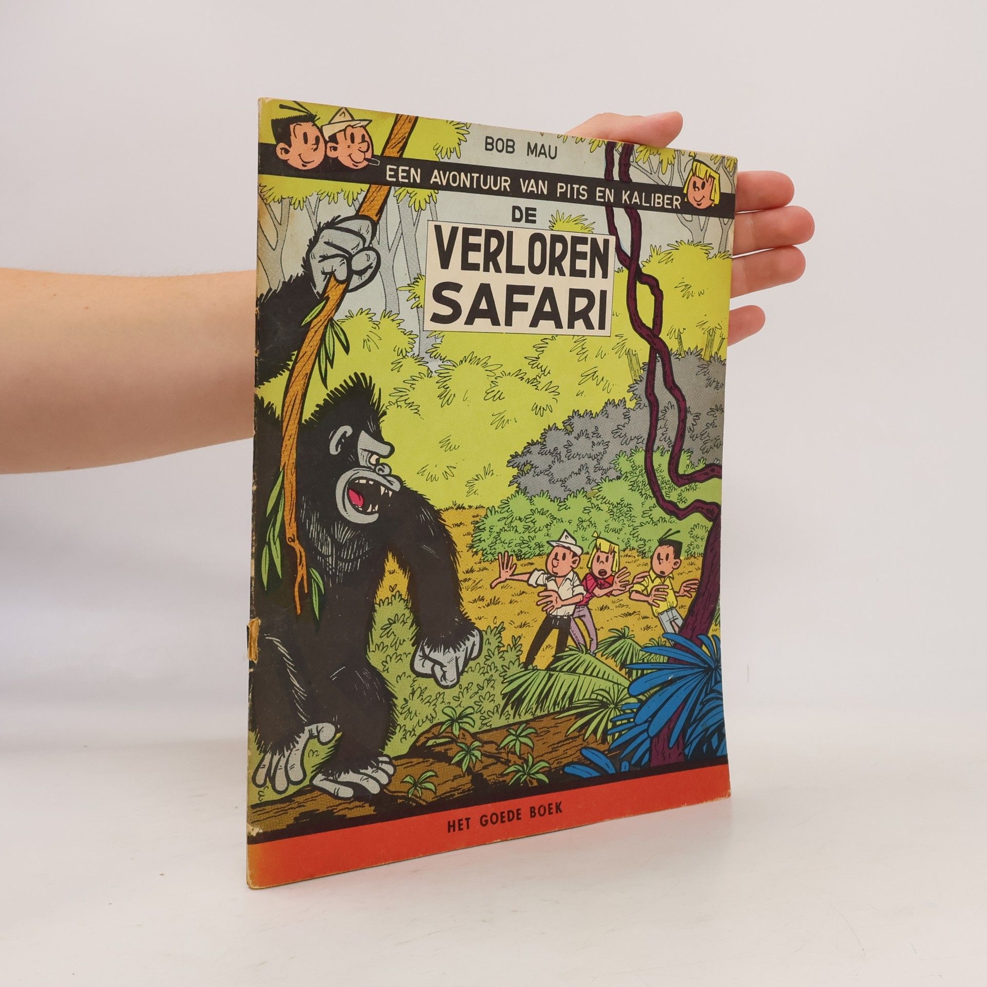 Bob Mau Een avontuur van Pits en Kaliber. De Verloren Safari