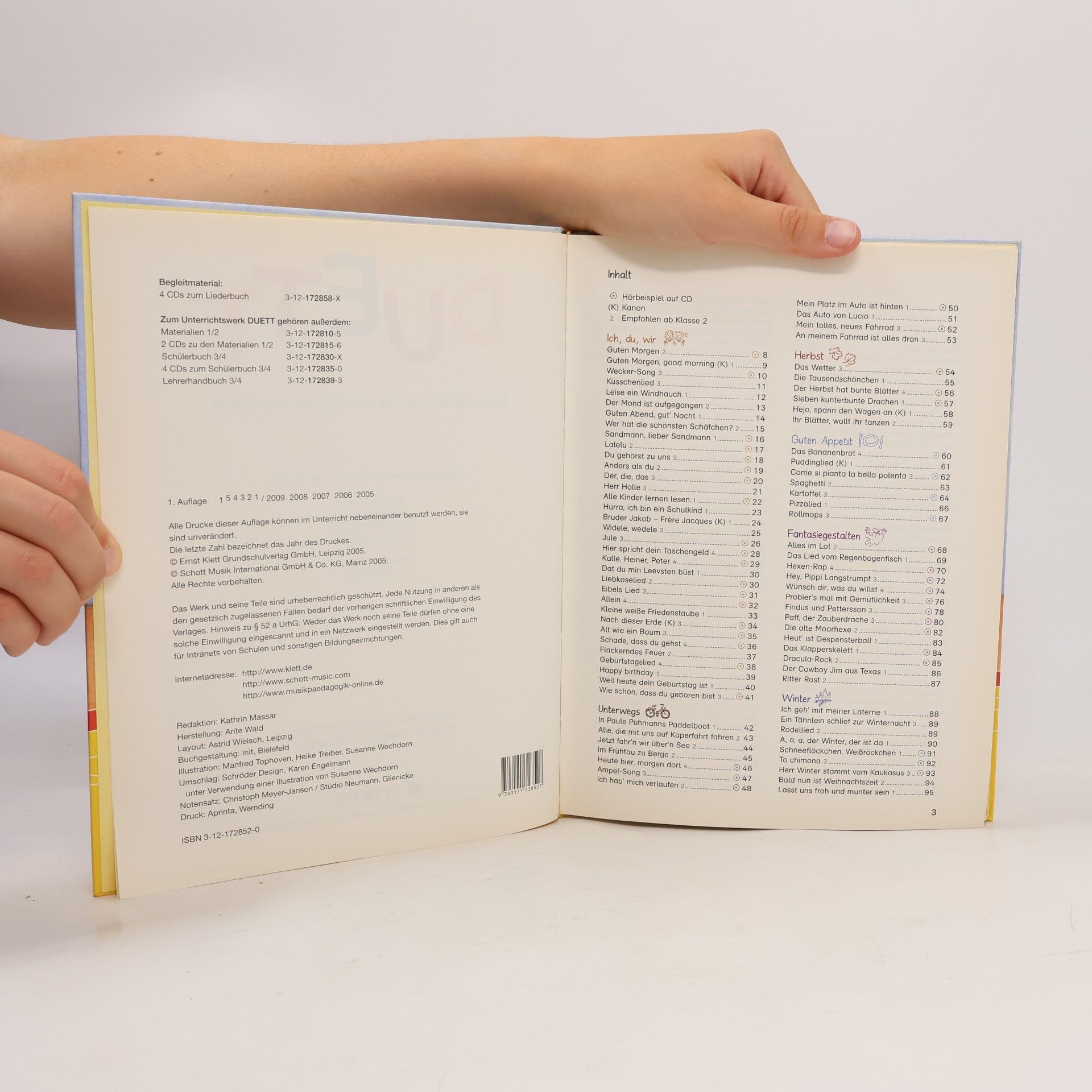 Duett: Das Liederbuch