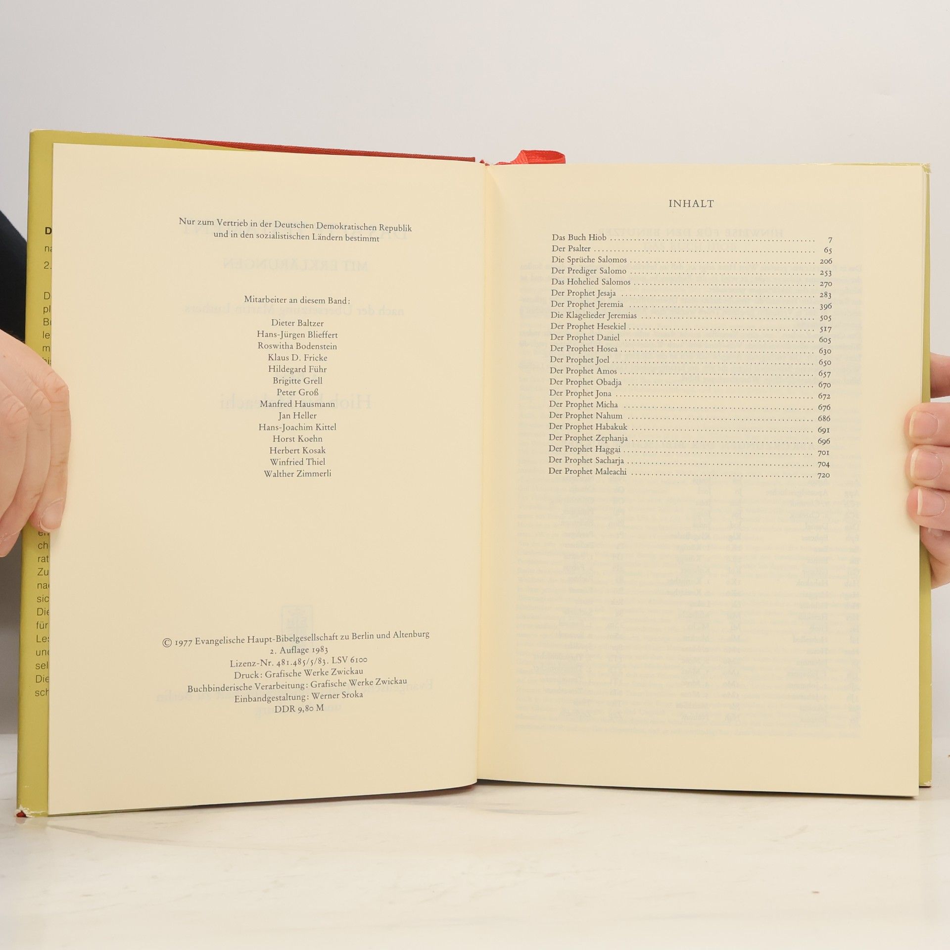 Martin Luther Das Alte Testament mit Erklärungen 2